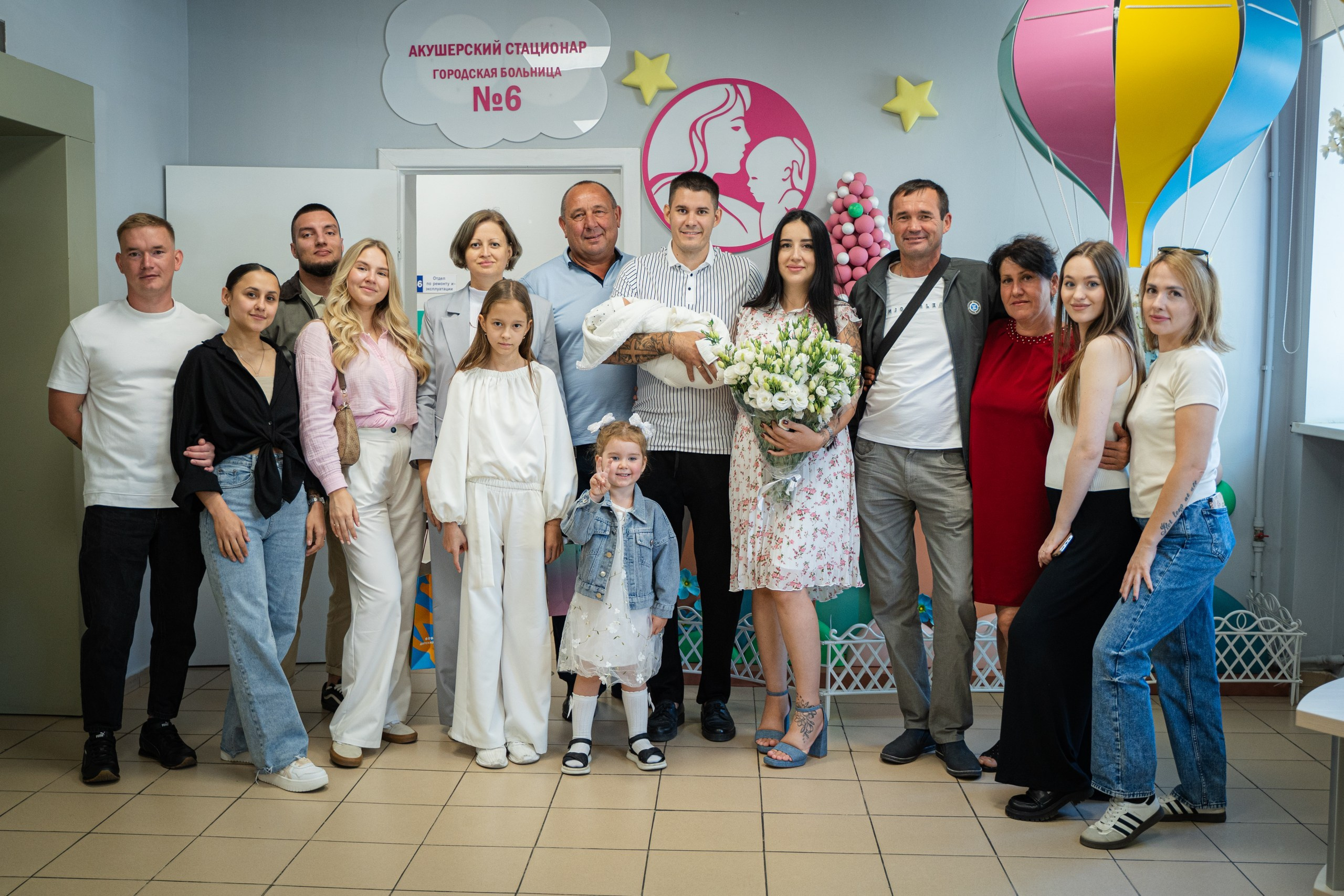 Выписка с роддома. Семейный и детский фотограф в Ростове-на-Дону