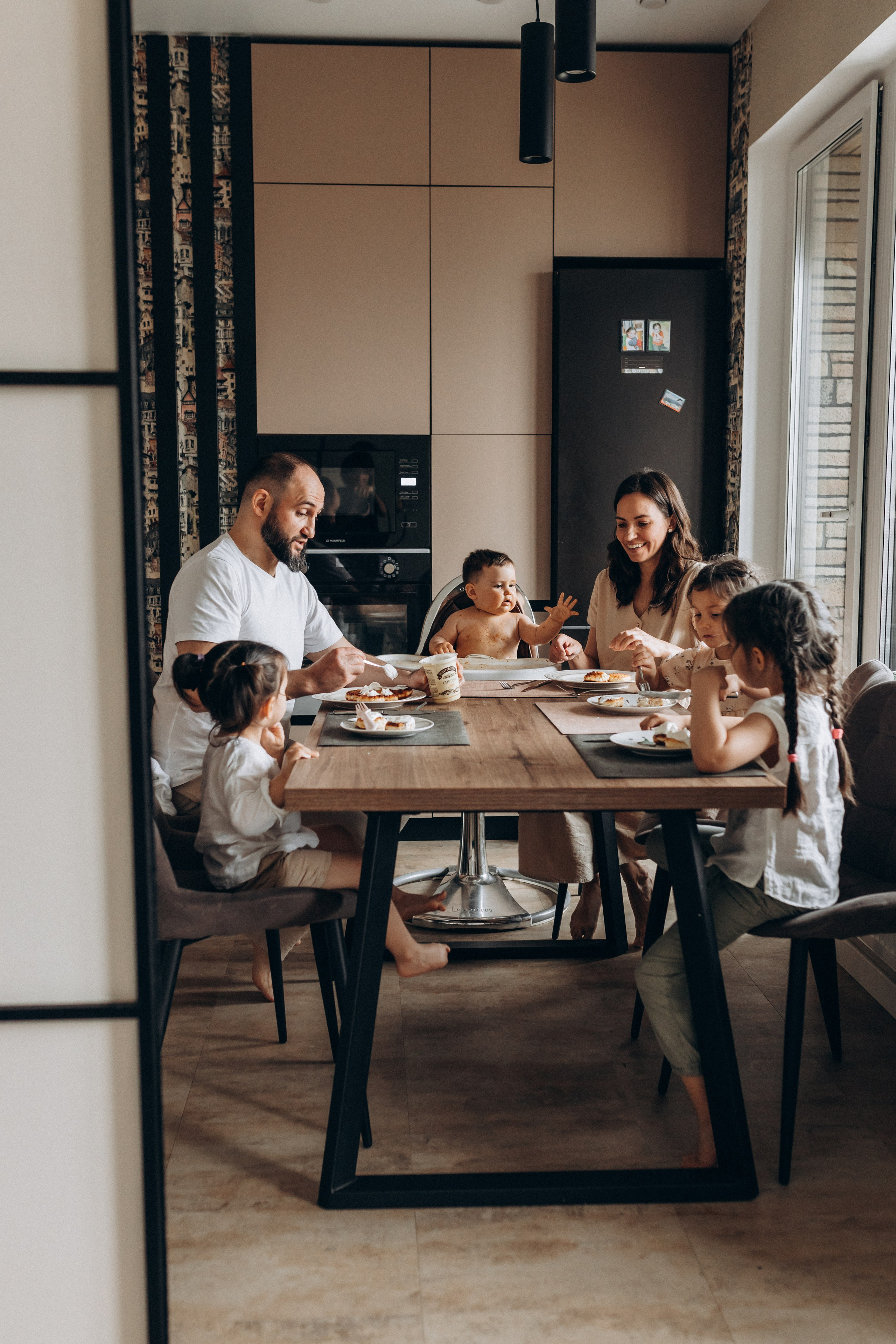 Большая семья. Семейный и женский фотограф в Москве Коновалова Олеся