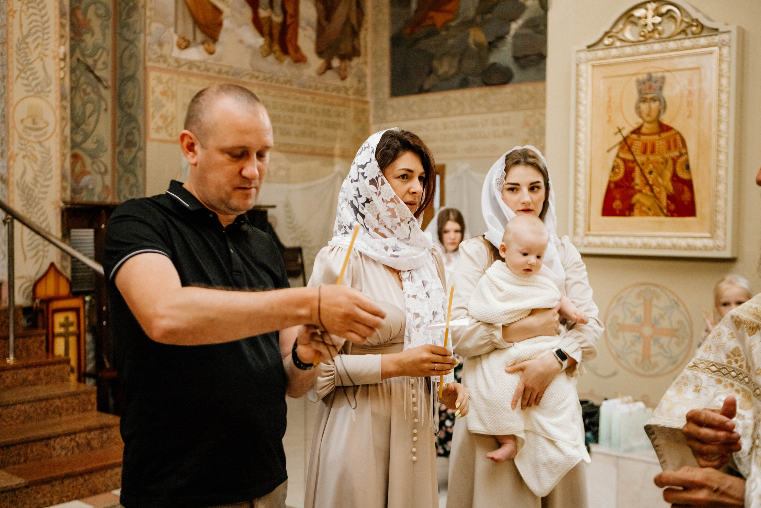 Крещение. Рыжова Тамара