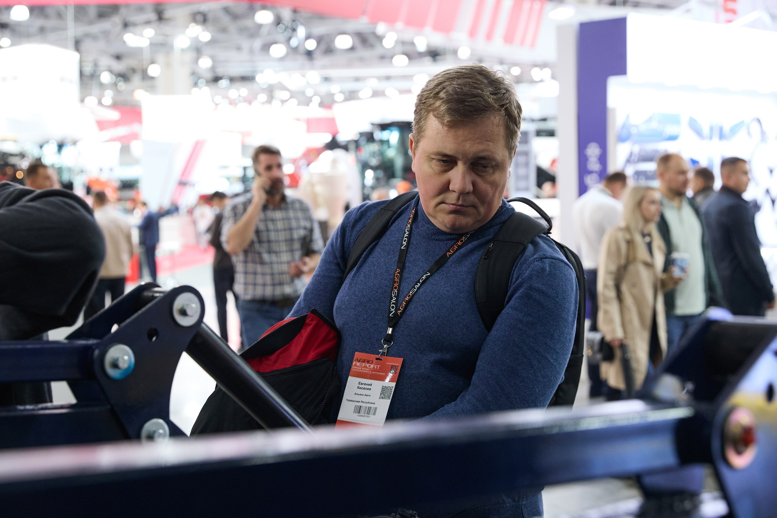 Отличное качество репортажной съемки на выставке