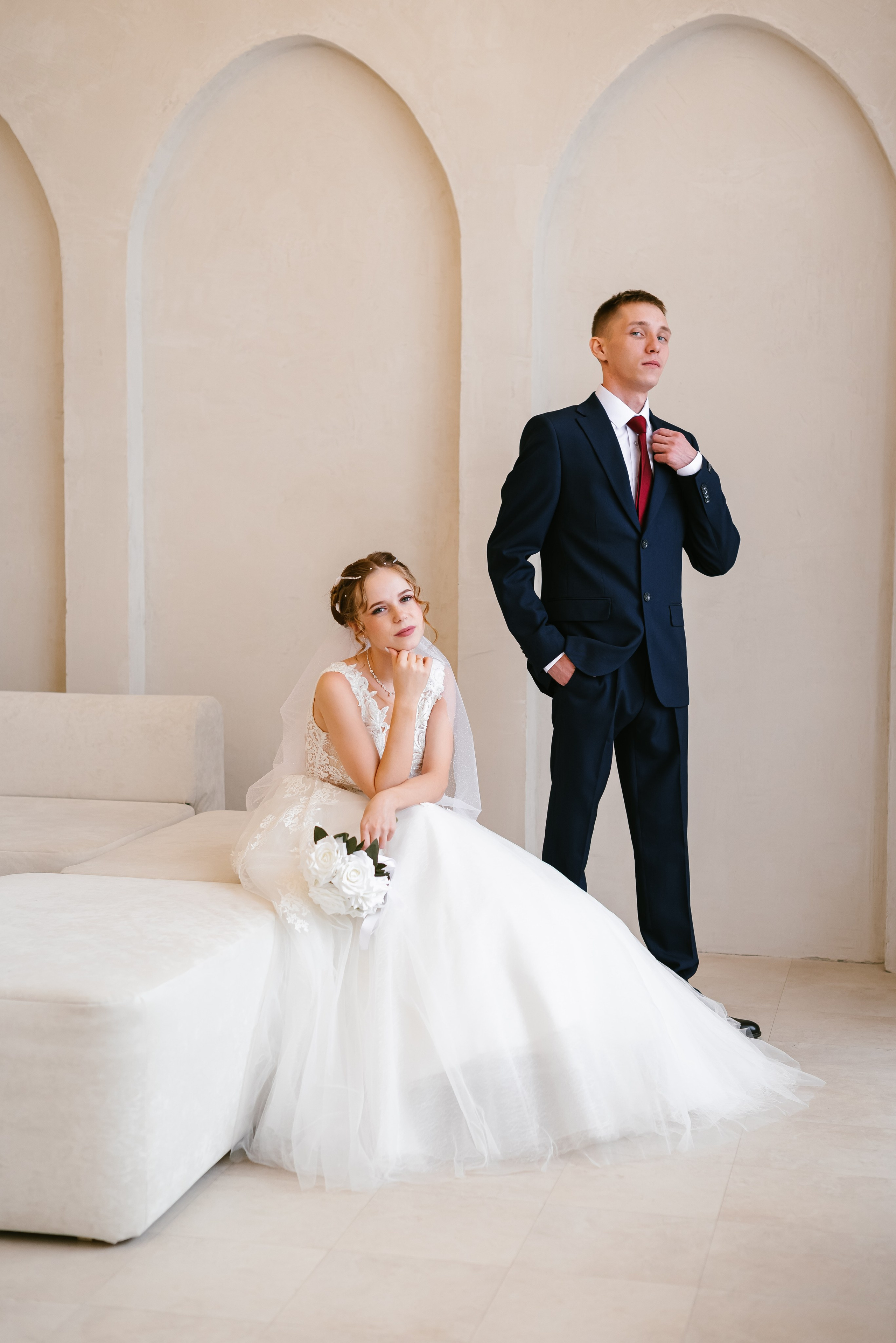 Свадебная фотосессия в фотостудии WOODг. Кемерово