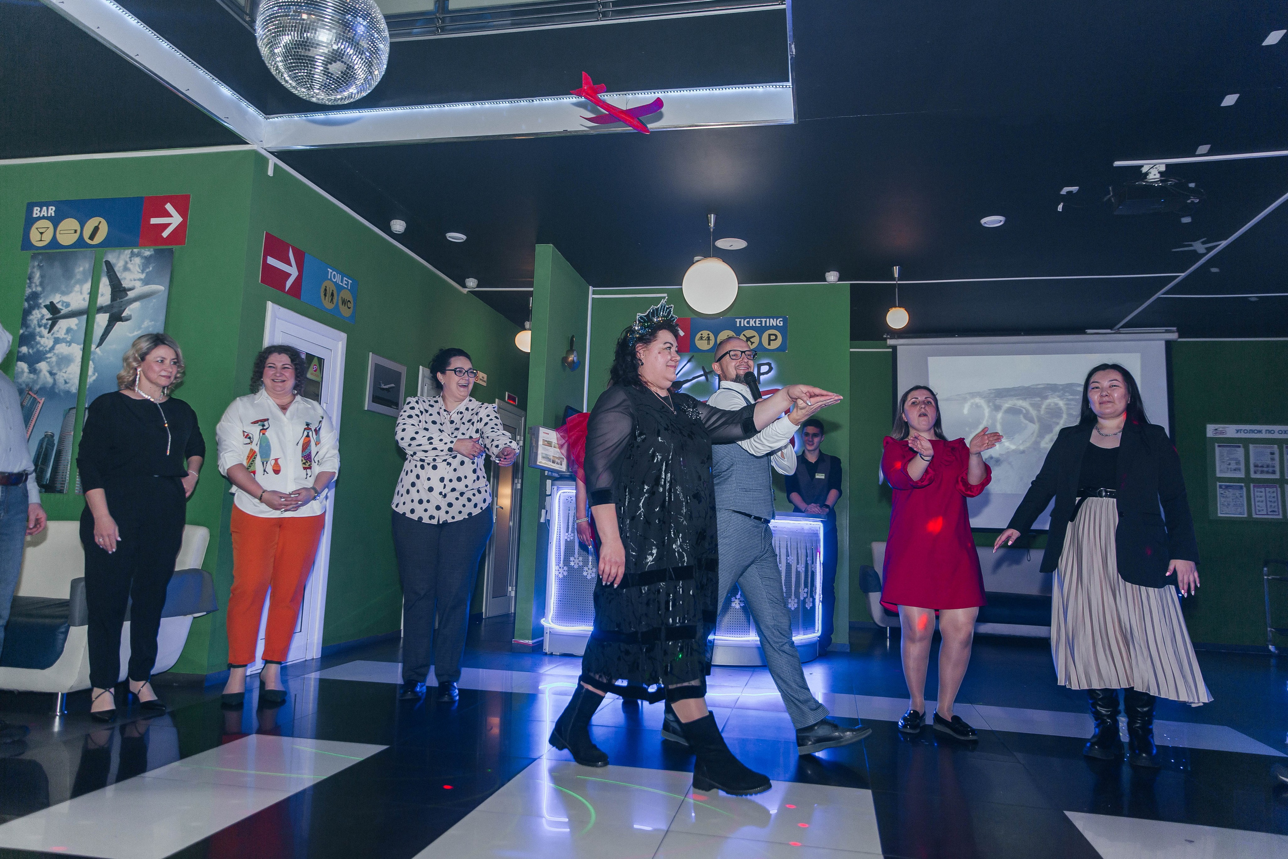 Новогодний корпоратив репортаж. Главная