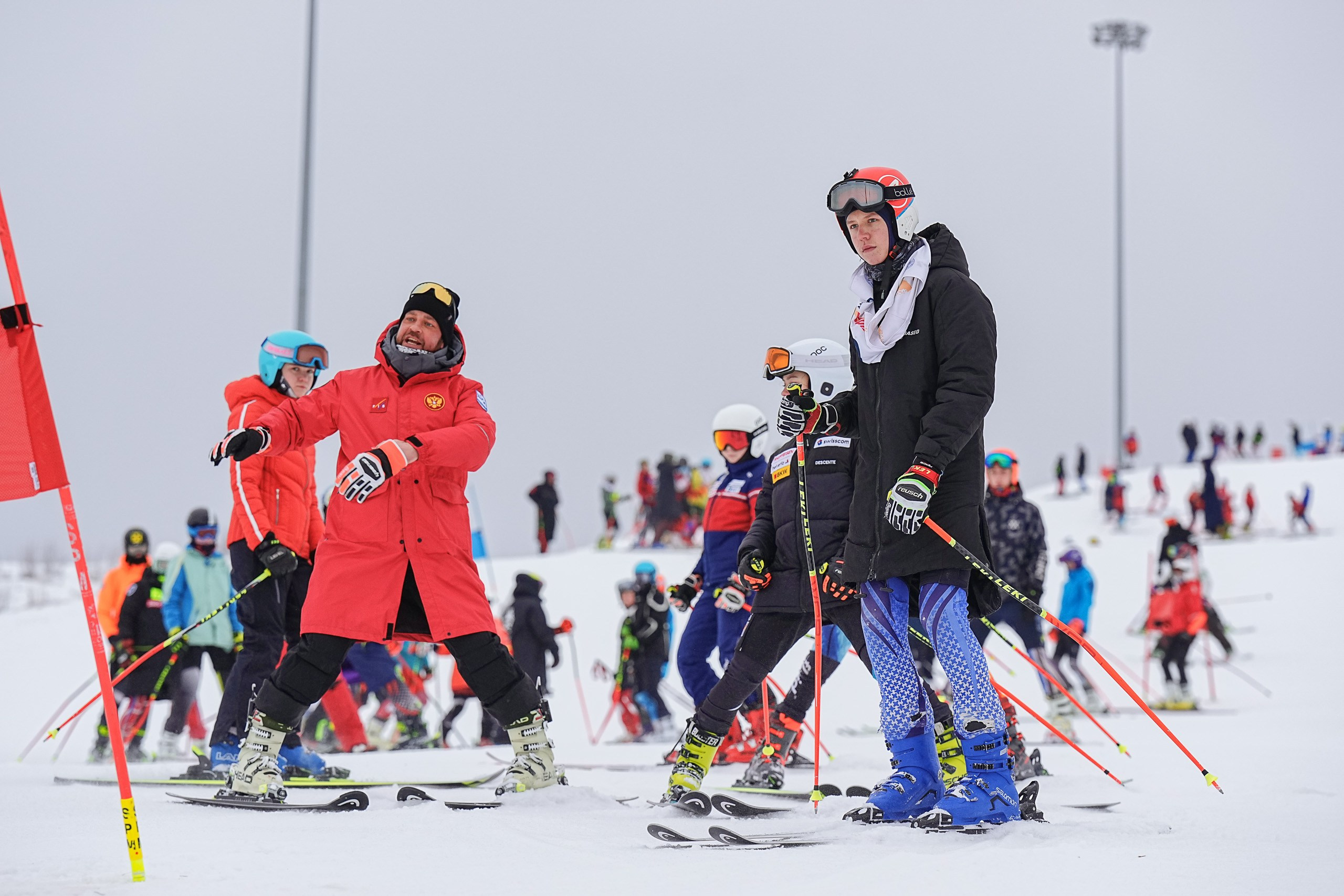 Горные лыжи. Первенство Центрального Федерального Округа. GS U16 Шуколово. Фотограф Студитский Евгений