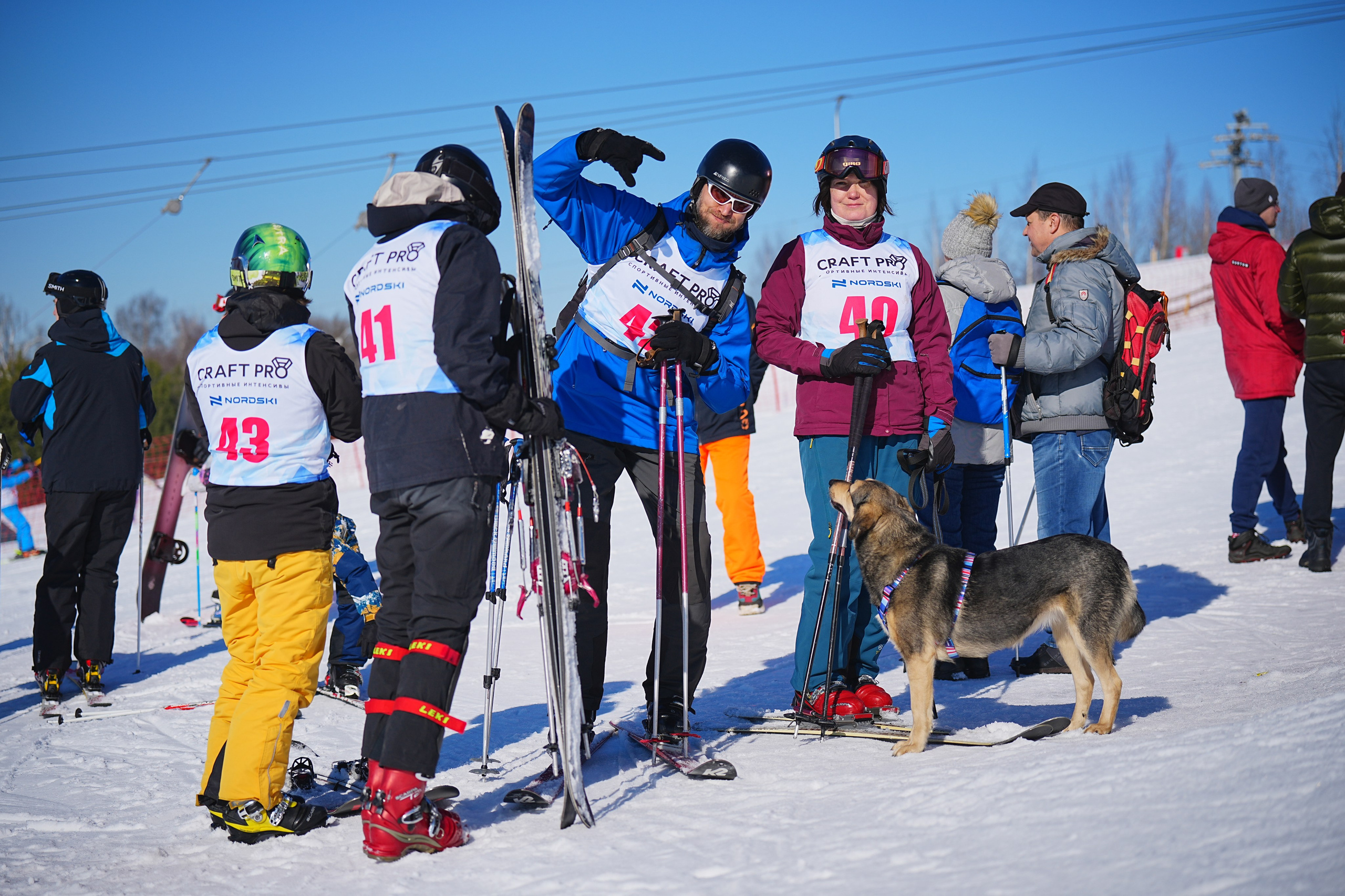 Шуколово. Открытое Первенство МФТИ по горным лыжам. GS, Telemark, 2024. Фотограф Студитский Евгений