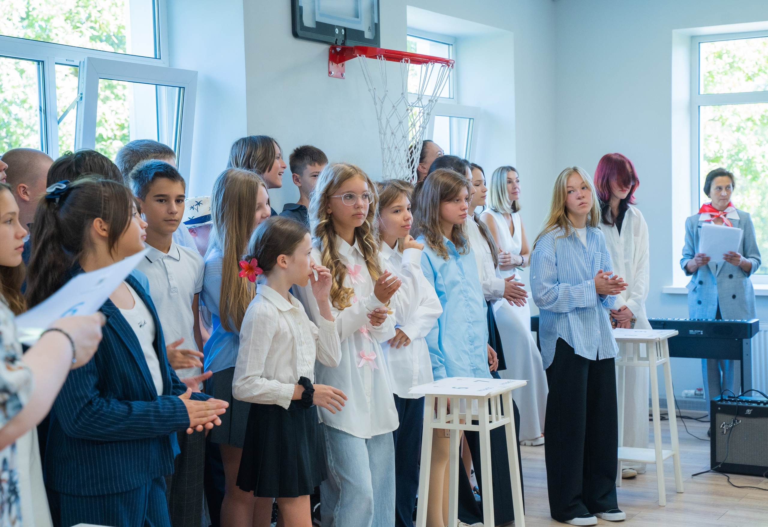 1 сентября в частной школе