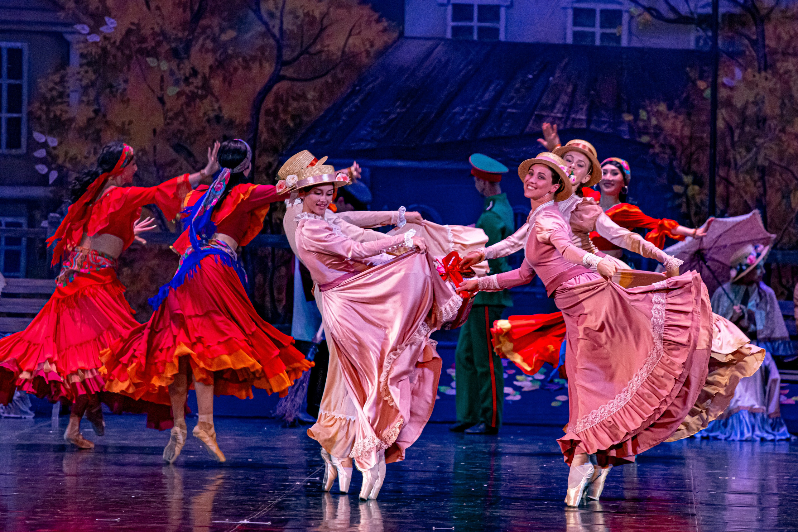 Анюта — спектакль — премьера на сцене Зимнего театра Марийского театра оперы и балета. Фотограф в Сочи Юрий Шептаев