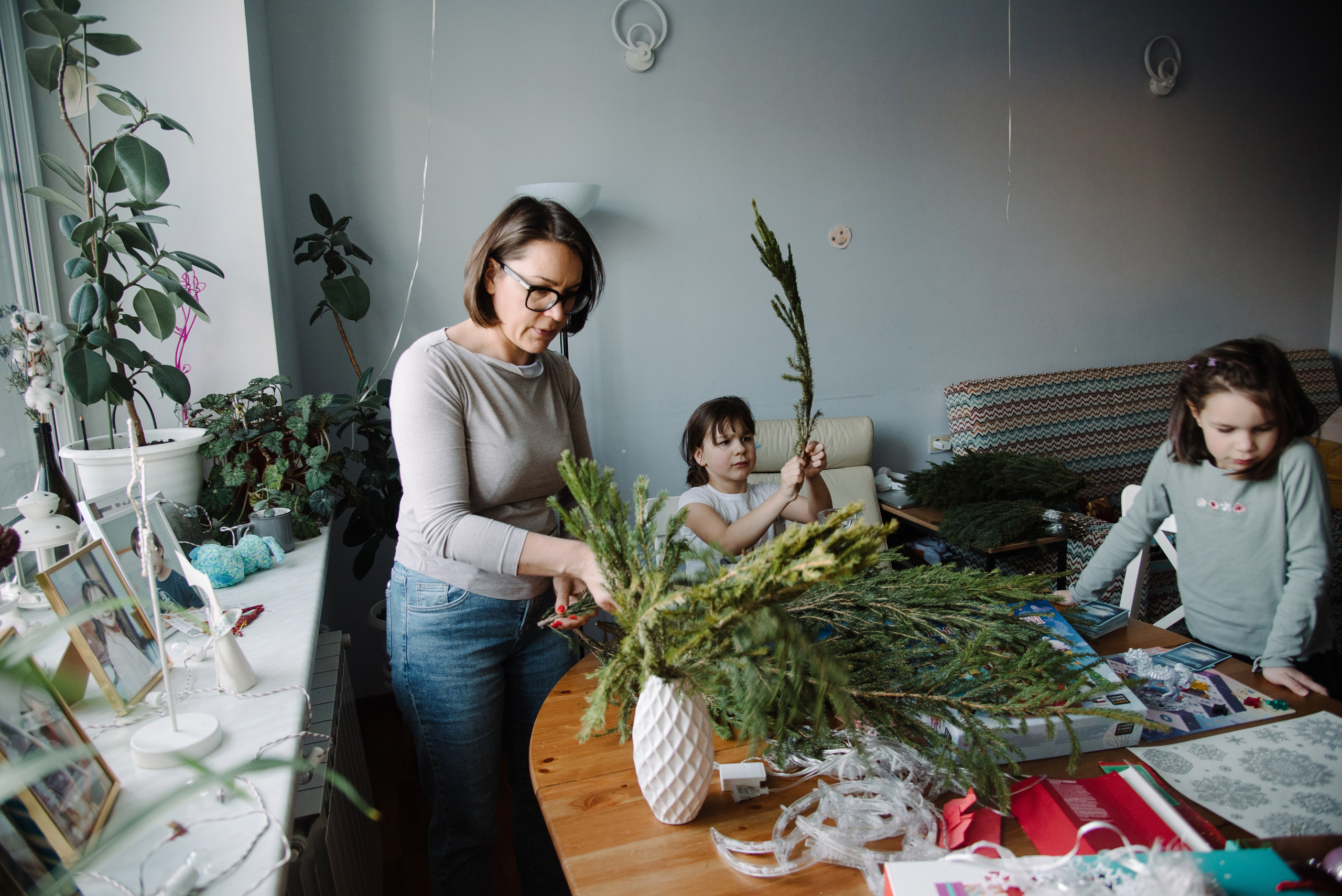 Дина. Предновогоднее. Фотограф Алиса Калинина