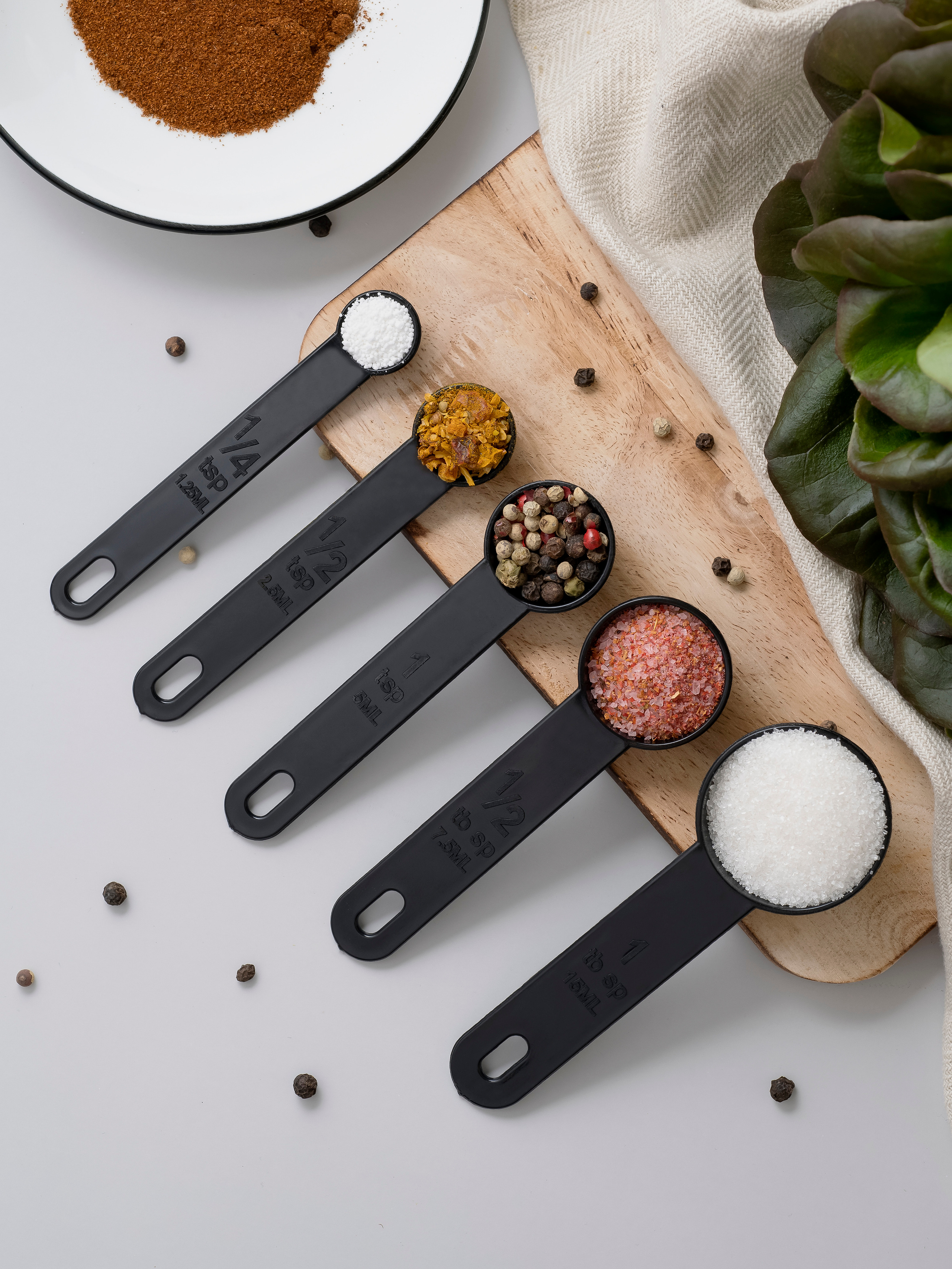 Как отснять мерные ложечки.