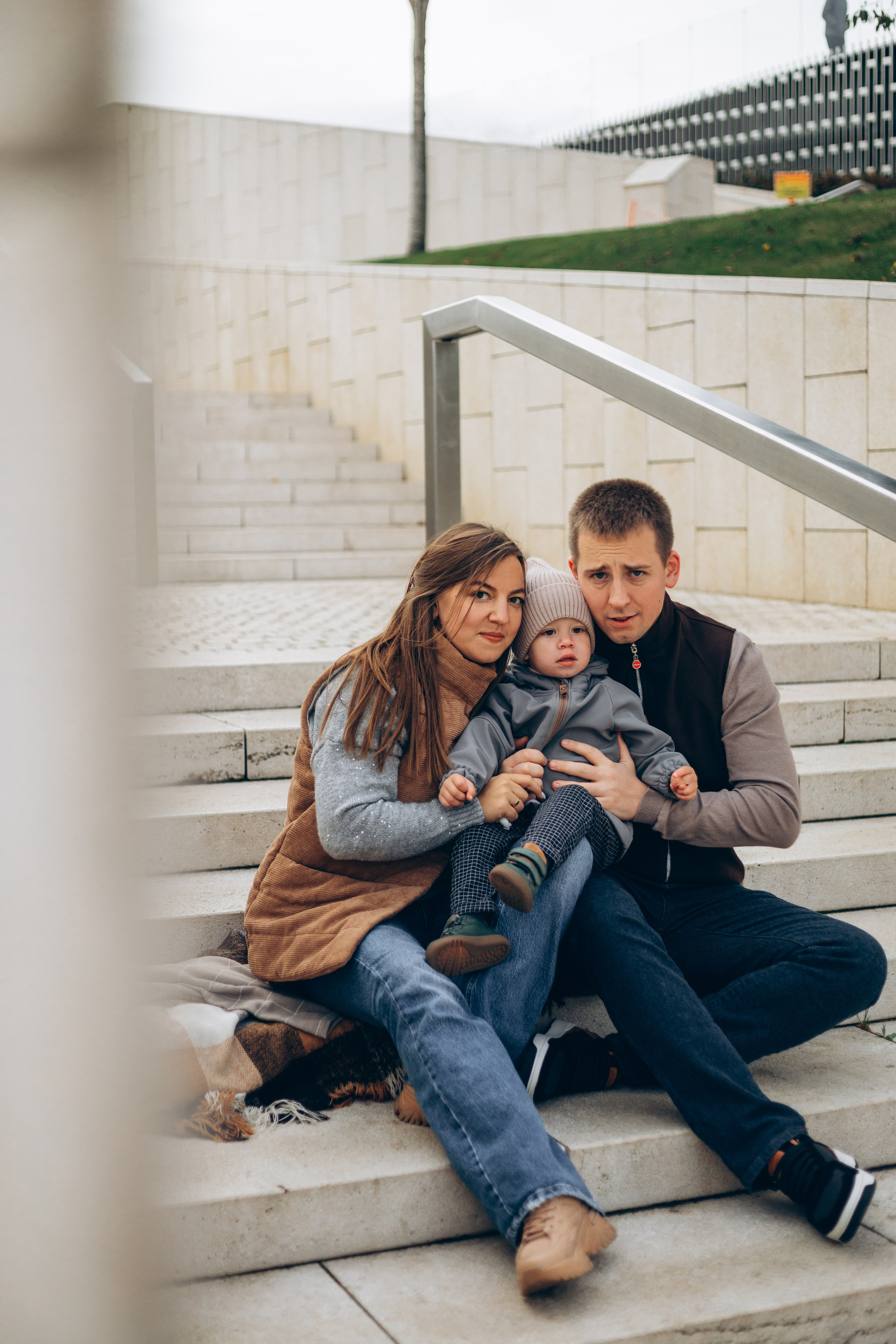 Парк Галицкого Аня, Ваня и Валентин. Семейный фотограф Наталия Демченко, Краснодар