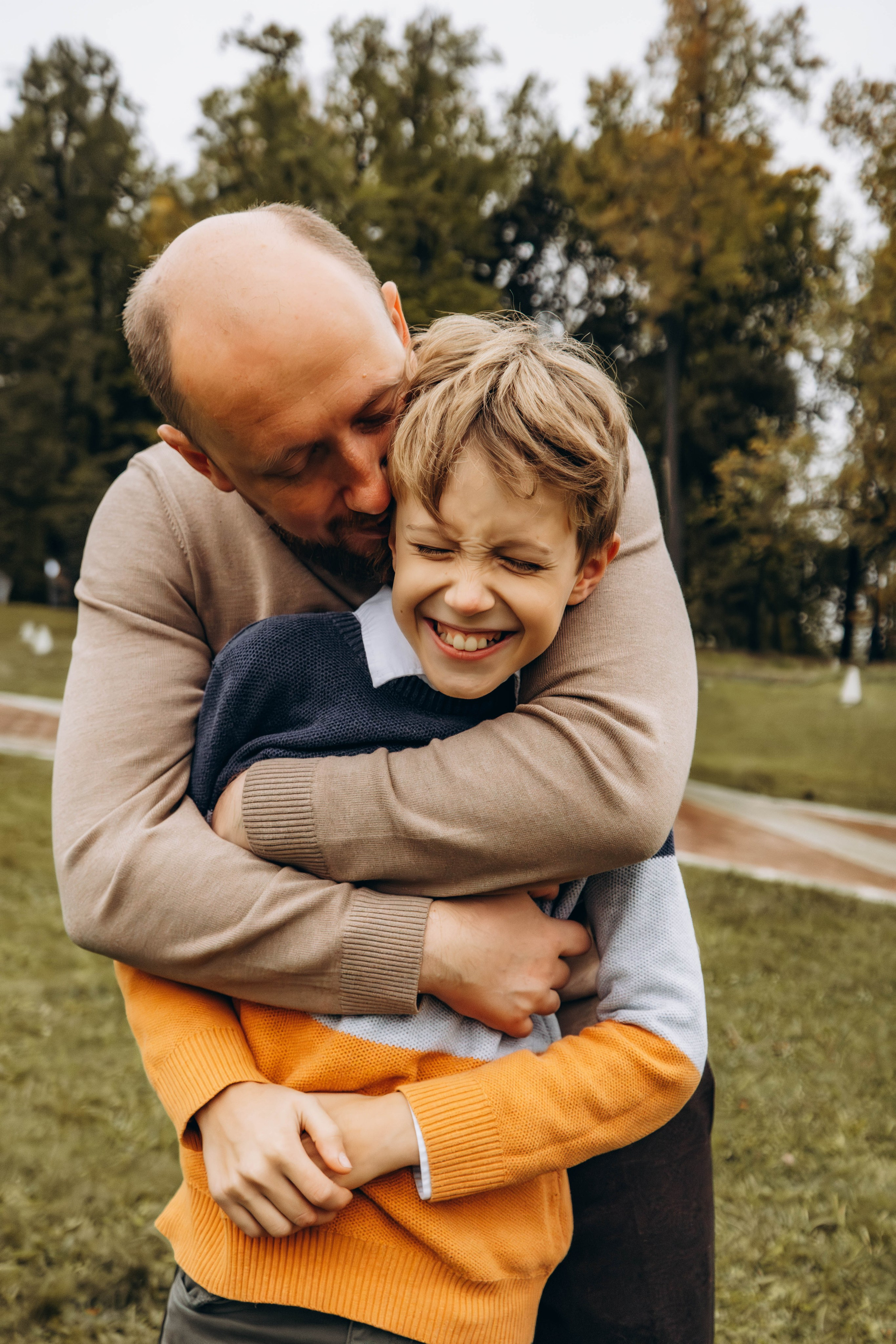 Осенняя семейная съемка в парке Царицыно. Фотограф Москва Валерия Веденина