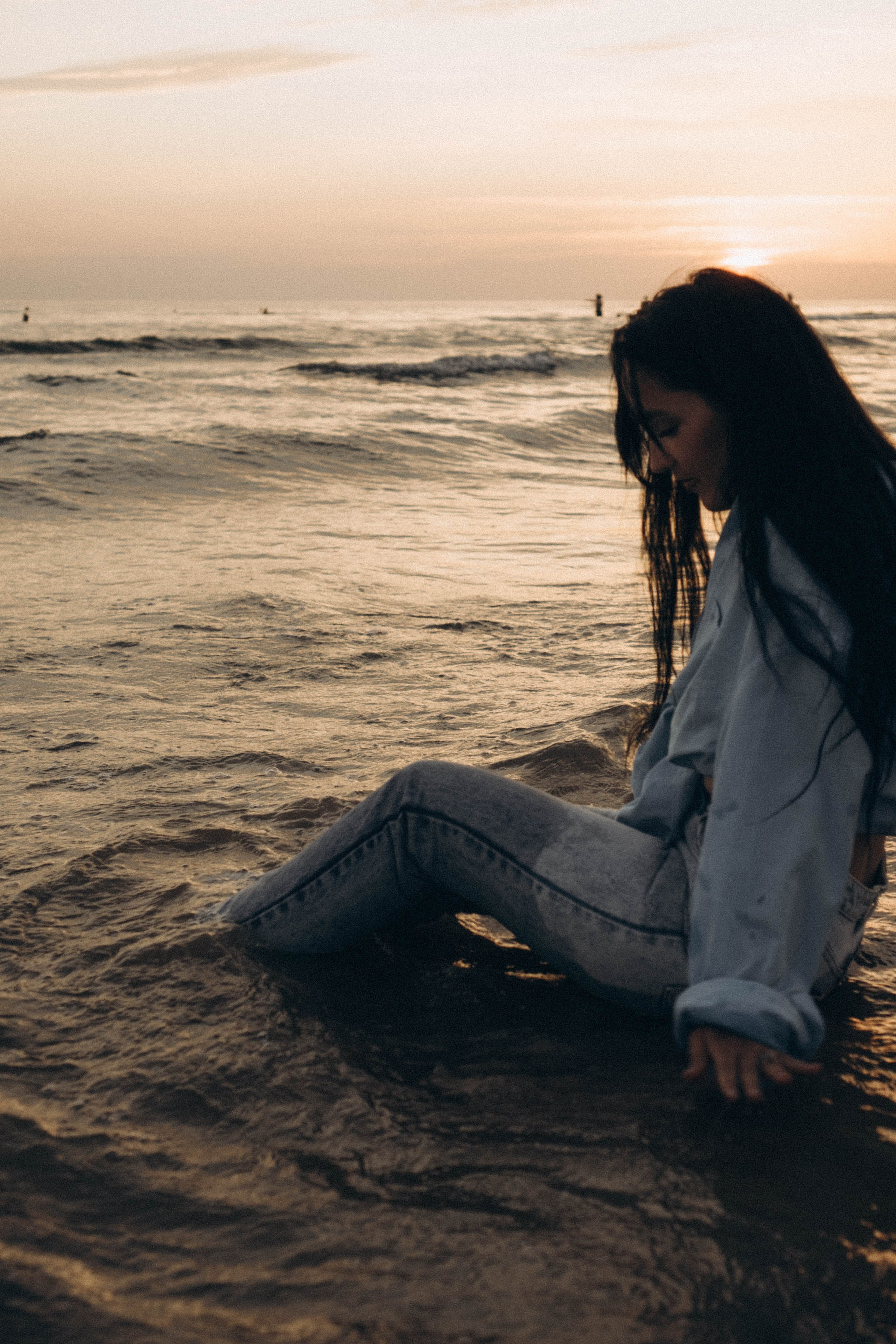 Июльский вечер на берегу черного моря. Профессиональный фотограф, Санкт-Петербург — Виктория Богомолова