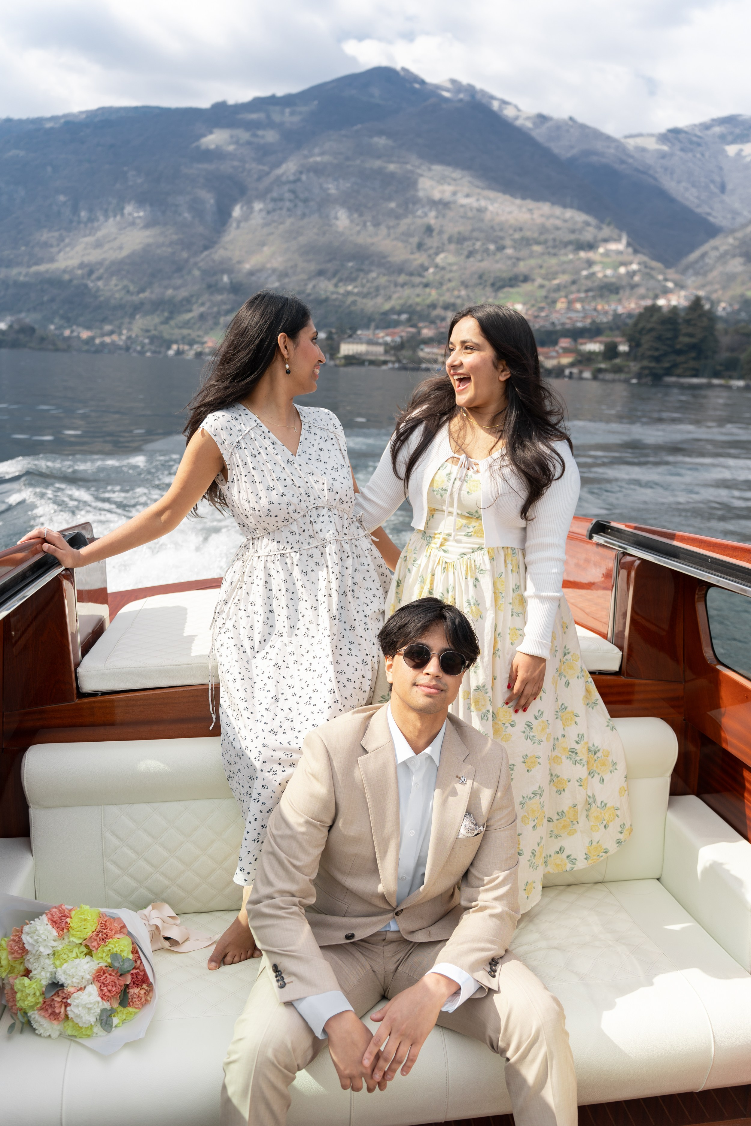 Addy & Fiance. Maria Anistratova | Destination Photographer, Videographer & Drone Pilot — Lake Como