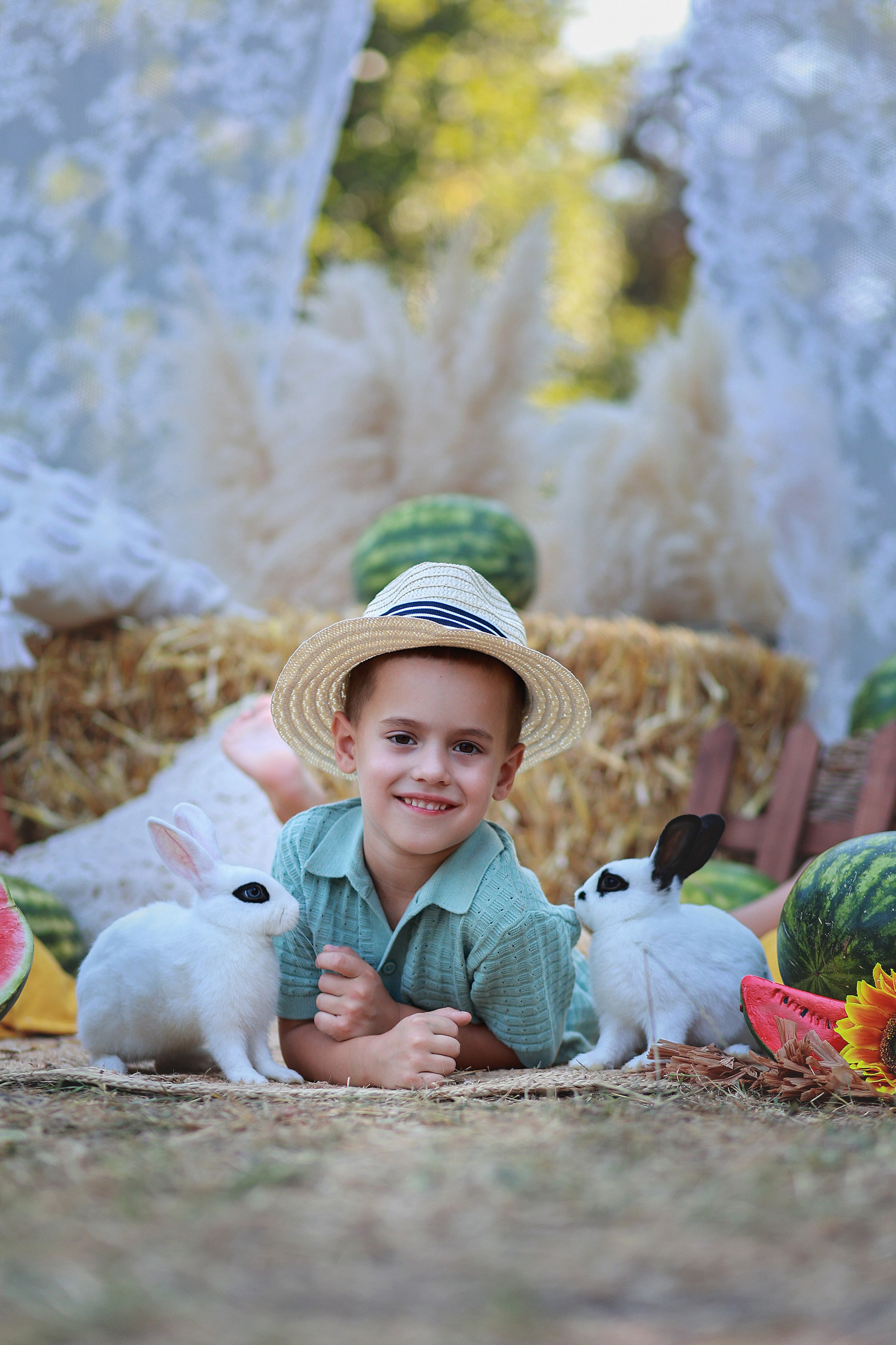 Арбузный фотодень. Детский семейный фотограф Краснодар