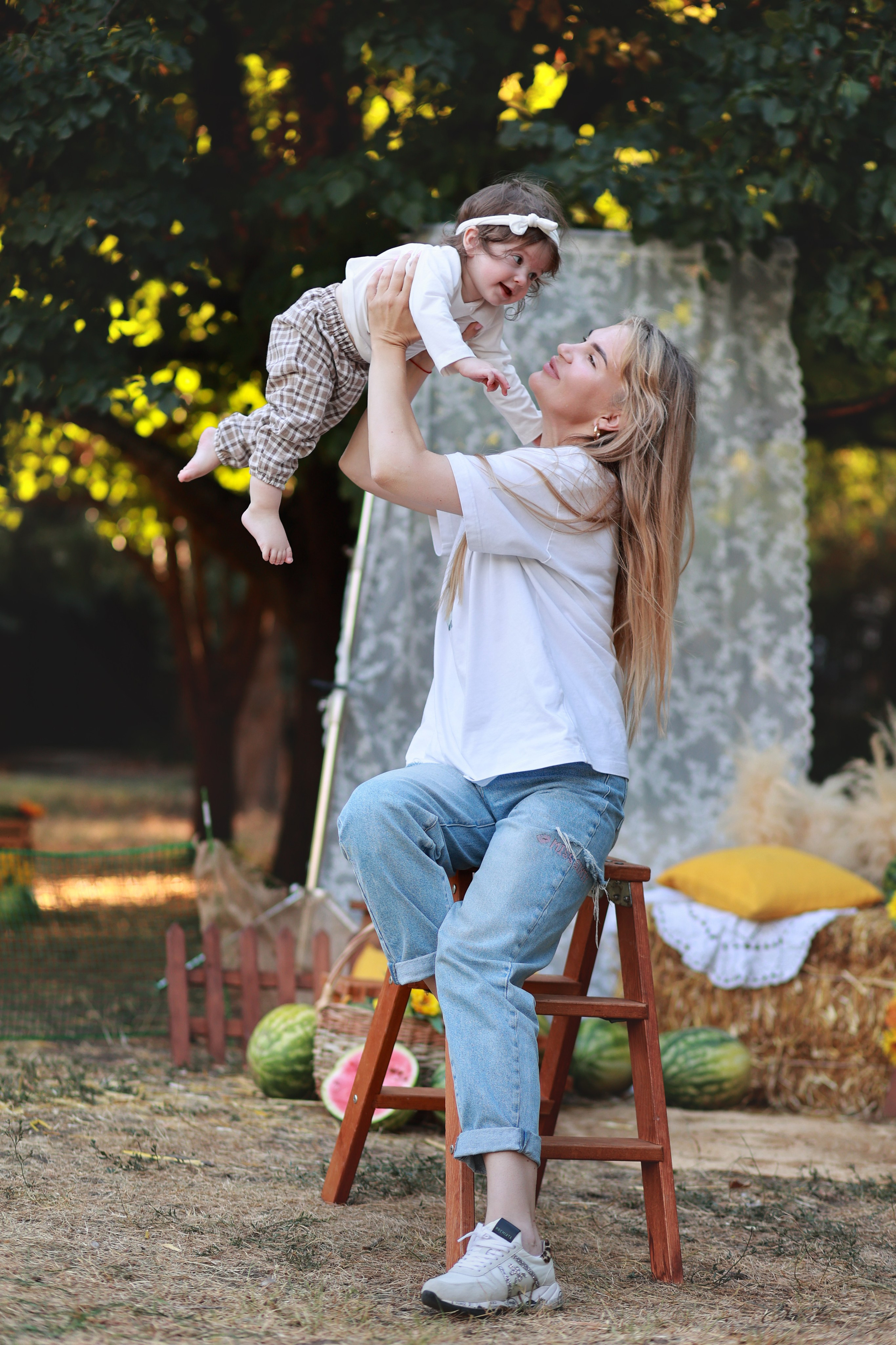 Арбузный фотодень. Детский семейный фотограф Краснодар
