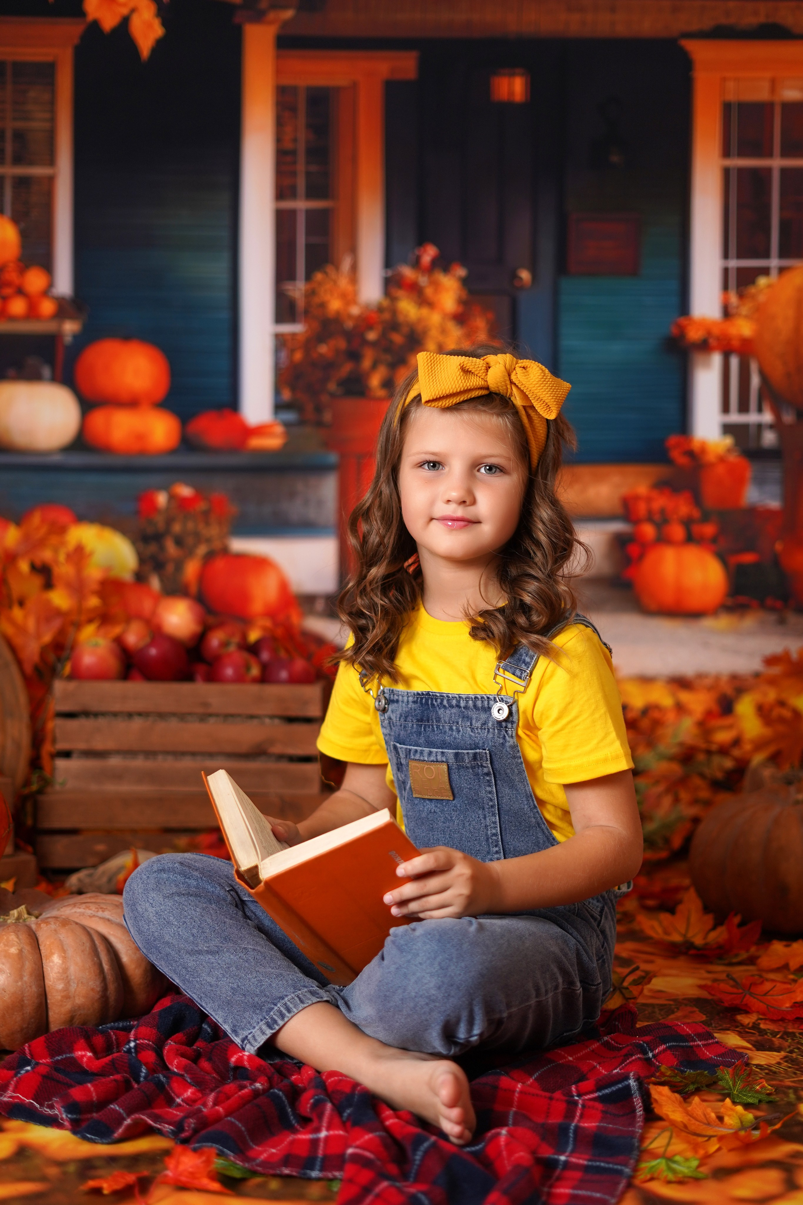 Осенний фотодень в студии Антураж. Детский семейный фотограф Краснодар