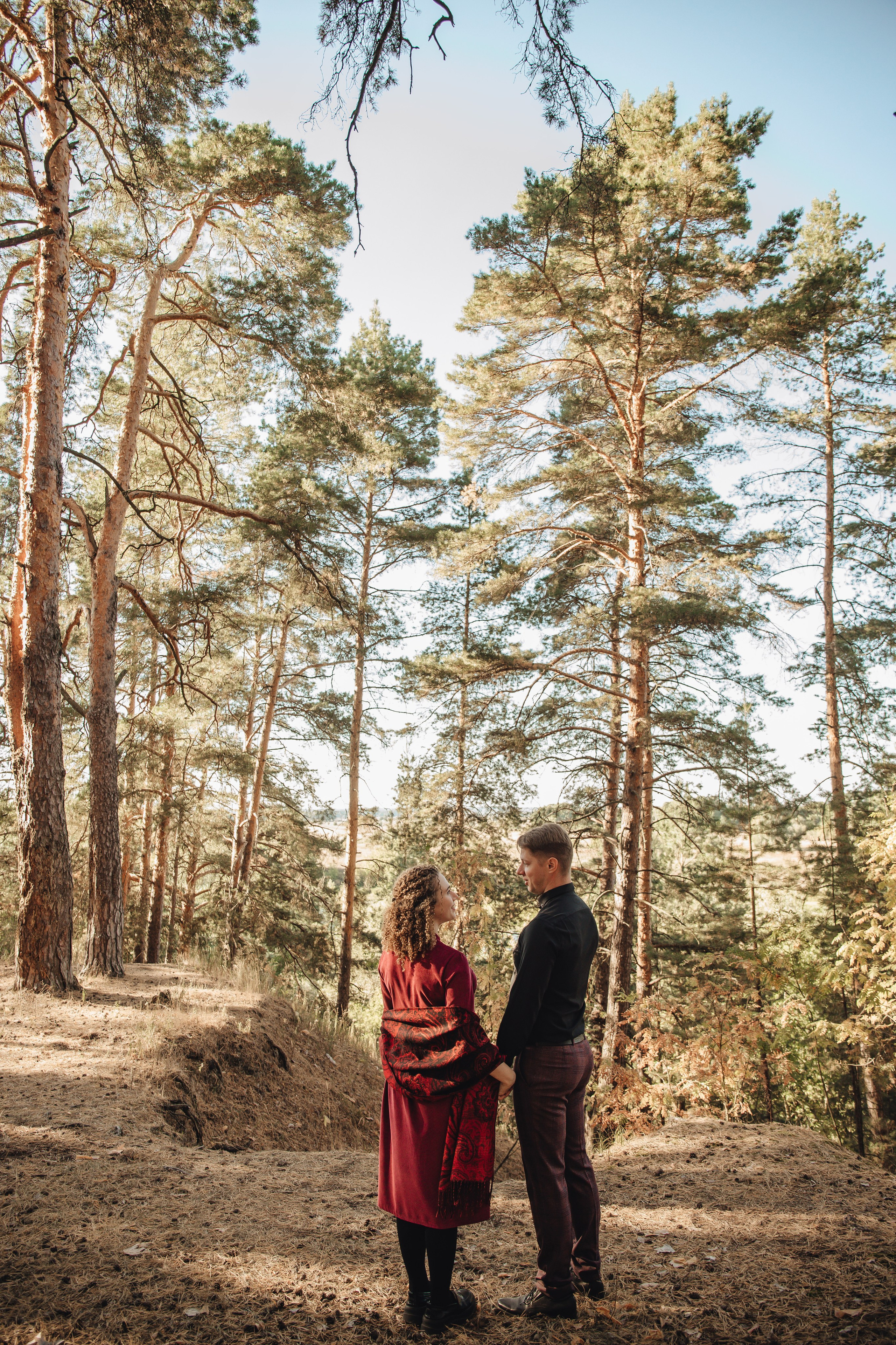 Саша и Вика. Лес. Свадебный и семейный фотограф Пушкин Царское Село СПБ Питер Санкт-Петербург и Рязань Ольга Козлова