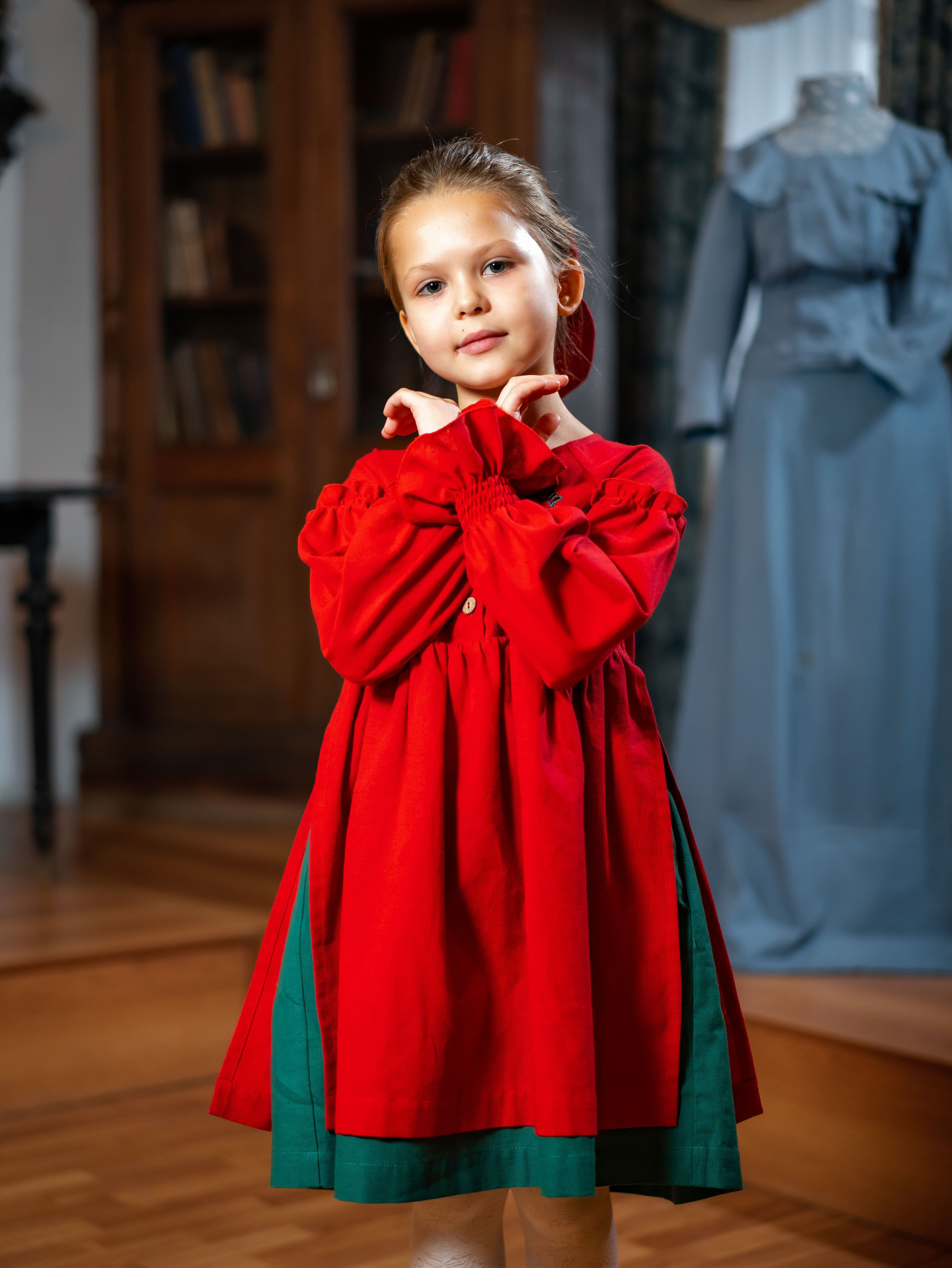 Показ одежды в рамках выставки «105. Лучшее». Фотограф Москва