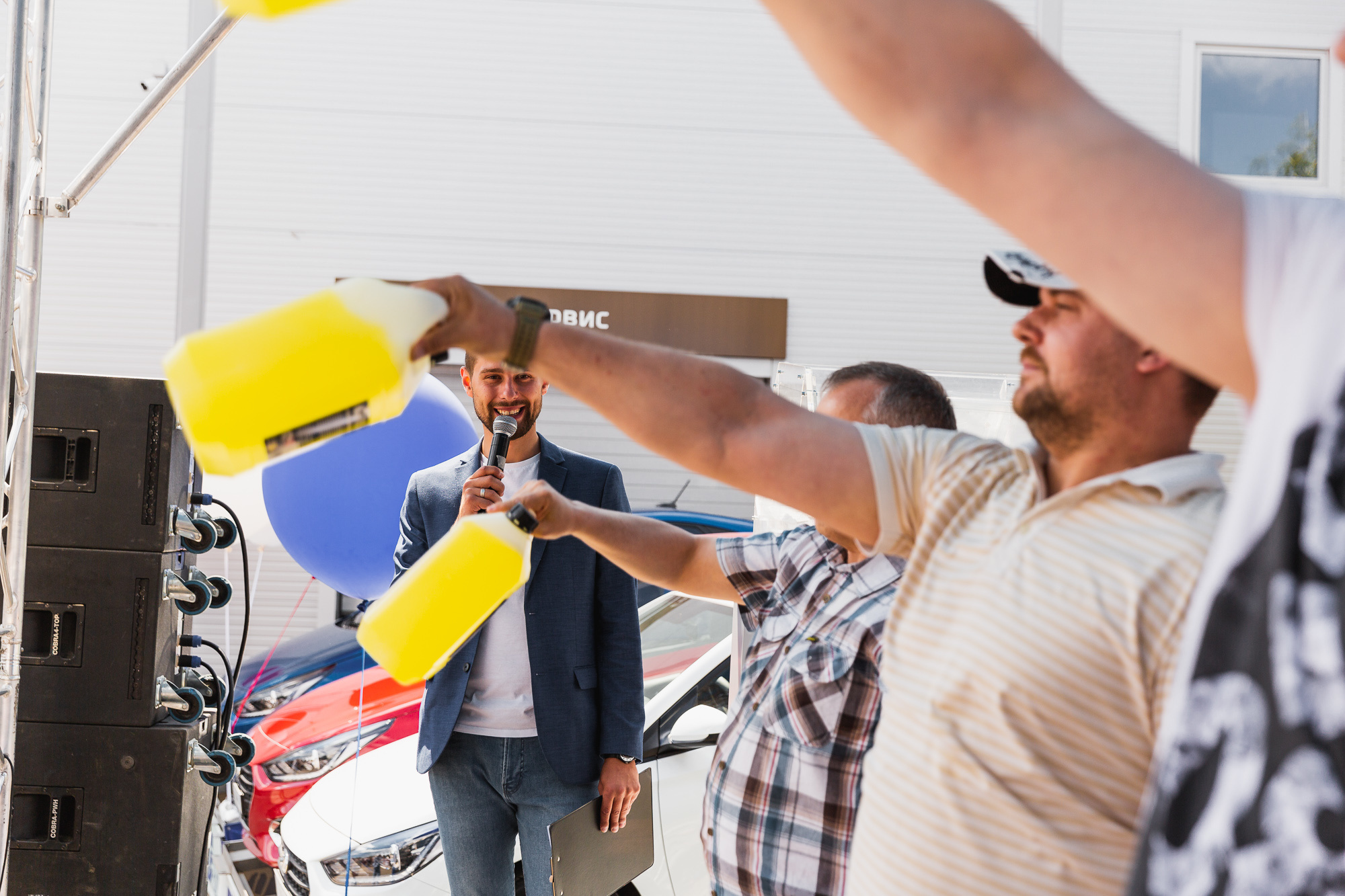 Розыгрыш автомобиля «Hyundai Solaris», Томск, 2019. Репортажный фотограф в Томске