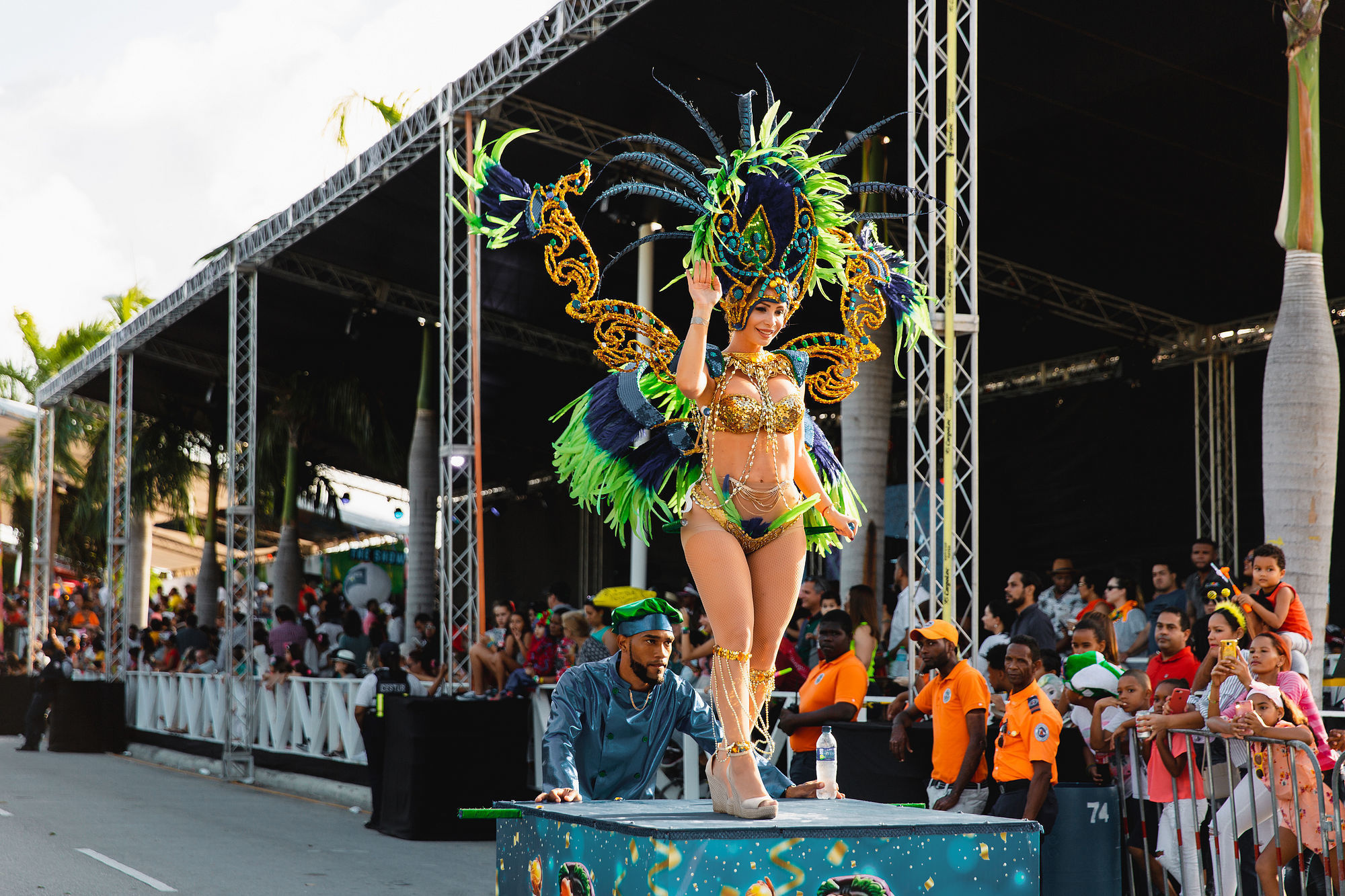 Карнавал 2019, Пунта Кана, Доминиканская Республика, 2019. Репортажный фотограф в Томске