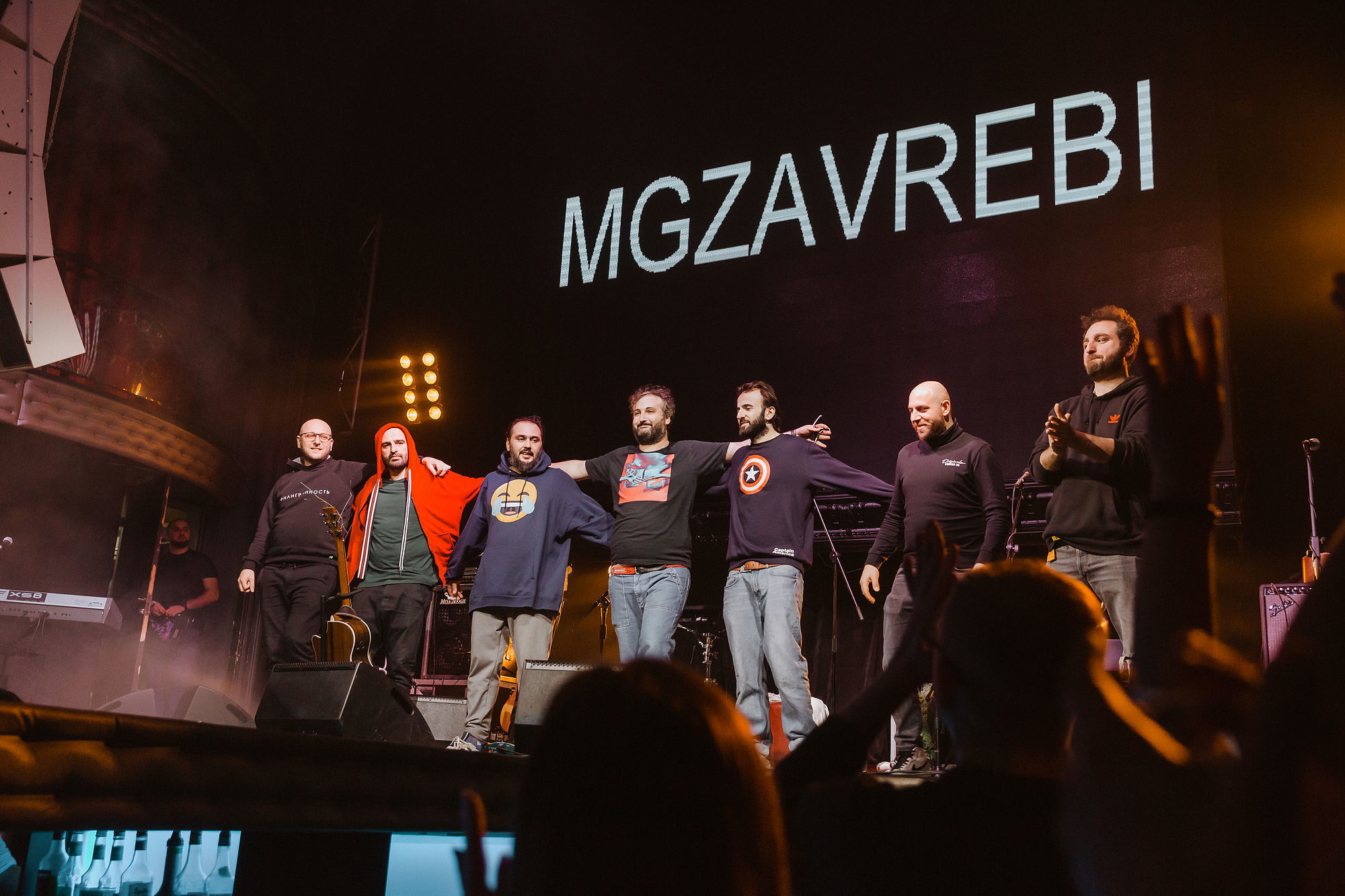 Концерт группы «Mgzavrebi», Томск, 2019. Репортажный фотограф в Томске