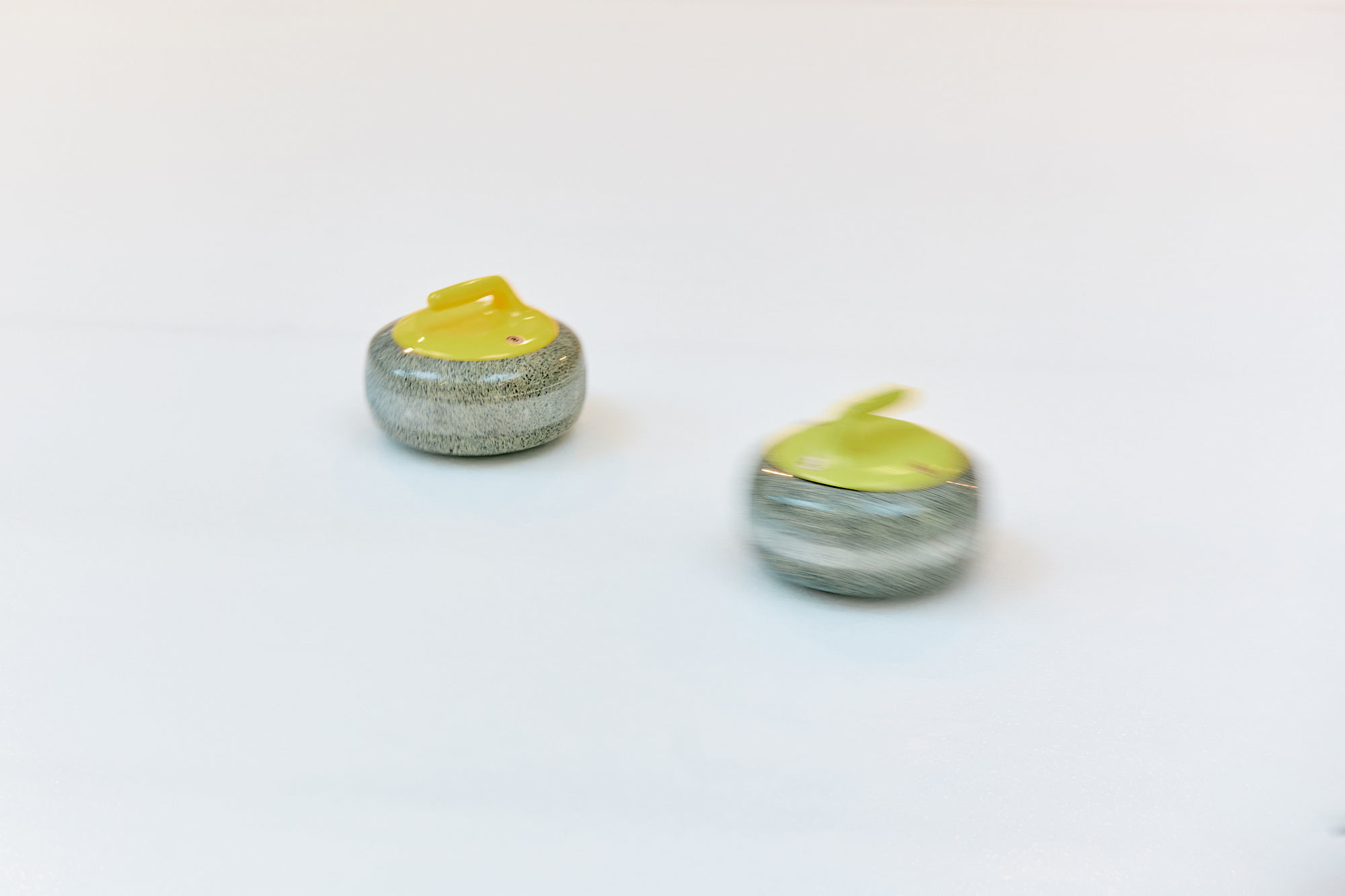 Тренировка сборной Томской области по керлингу (спорт глухих), Томск, 2019. Репортажный фотограф в Томске