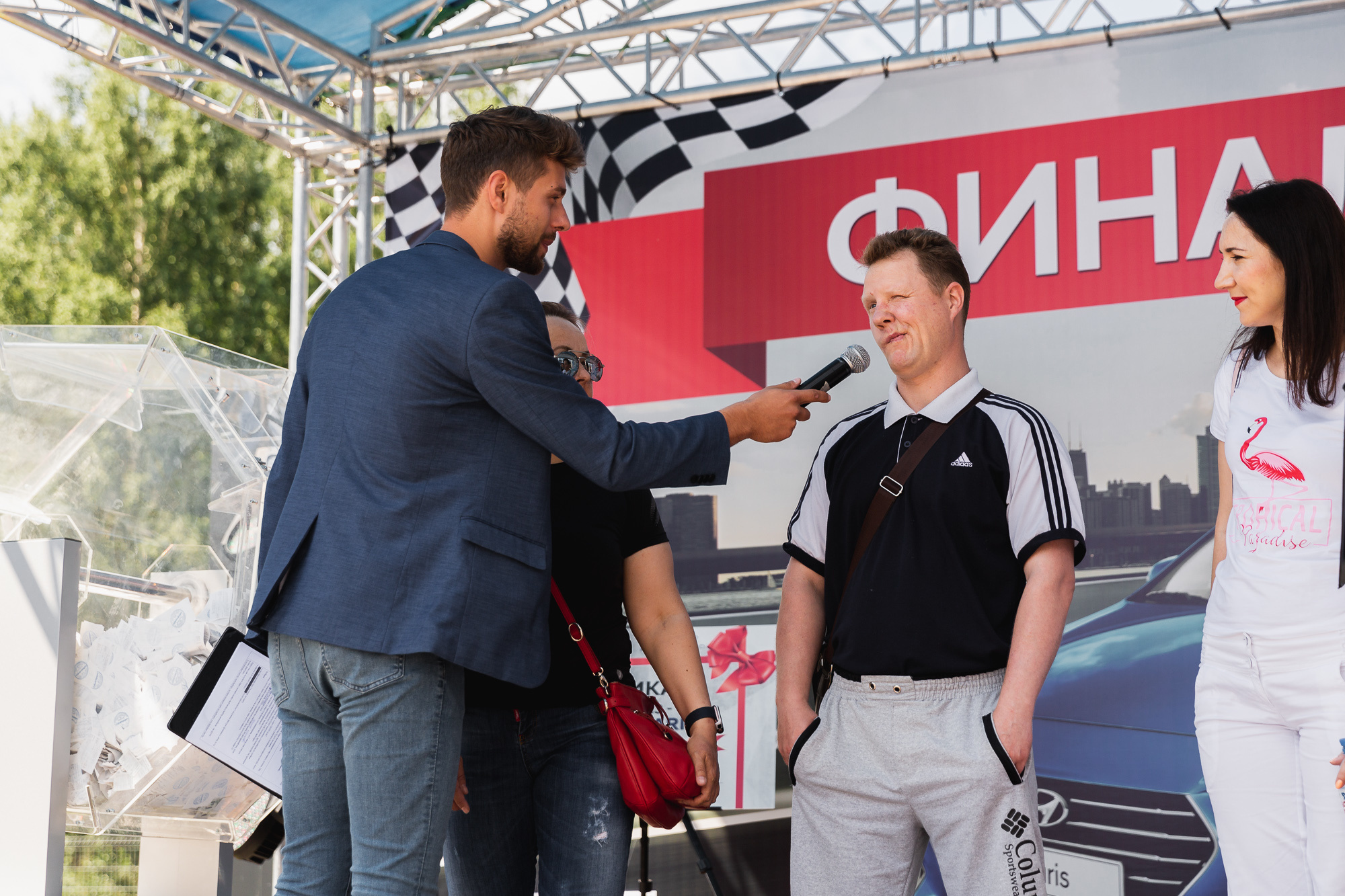 Розыгрыш автомобиля «Hyundai Solaris», Томск, 2019. Репортажный фотограф в Томске