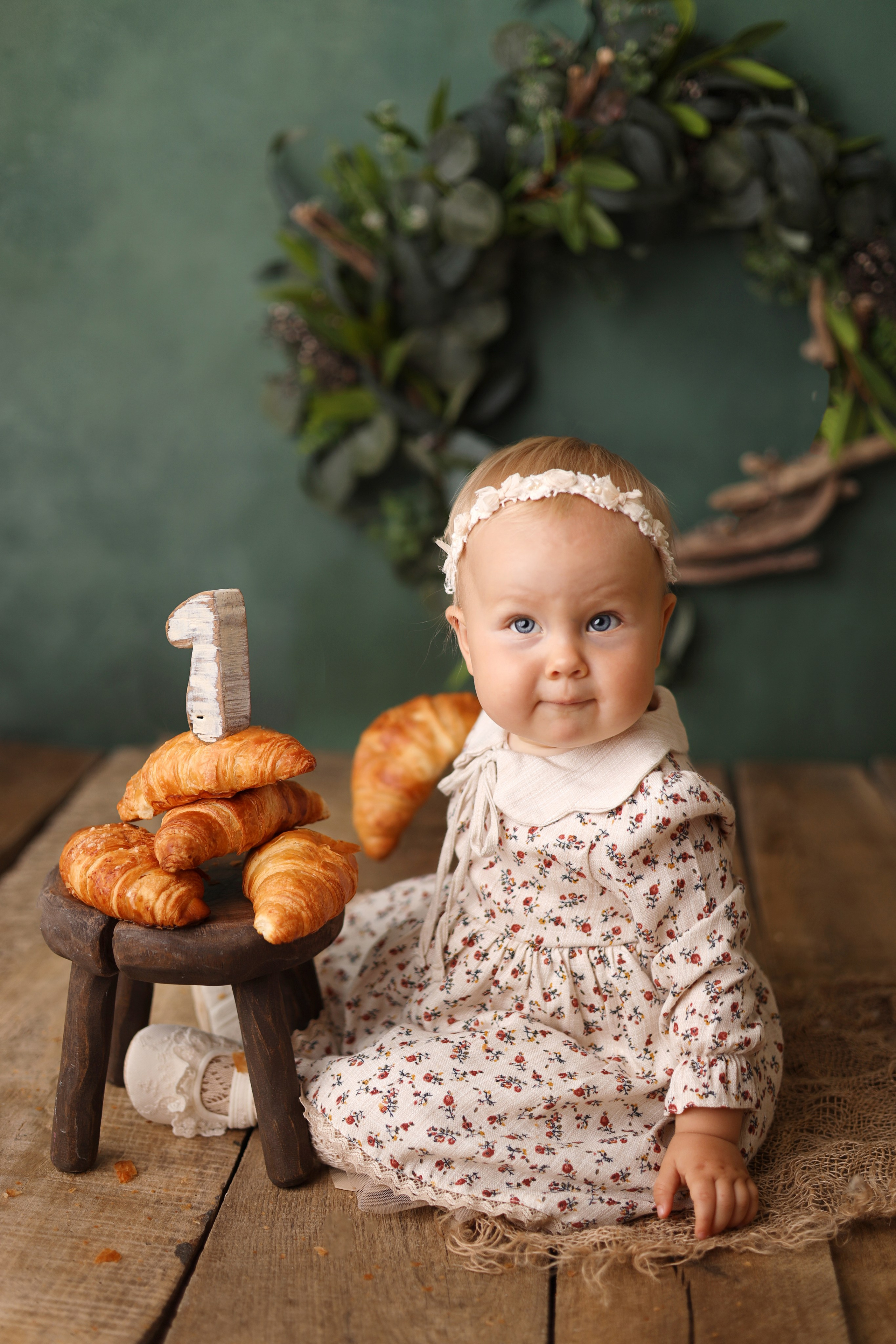 Детская фотосессия на 1 годик для Киры. Фотограф новорожденных Москва. Ньюборн фотограф Москва