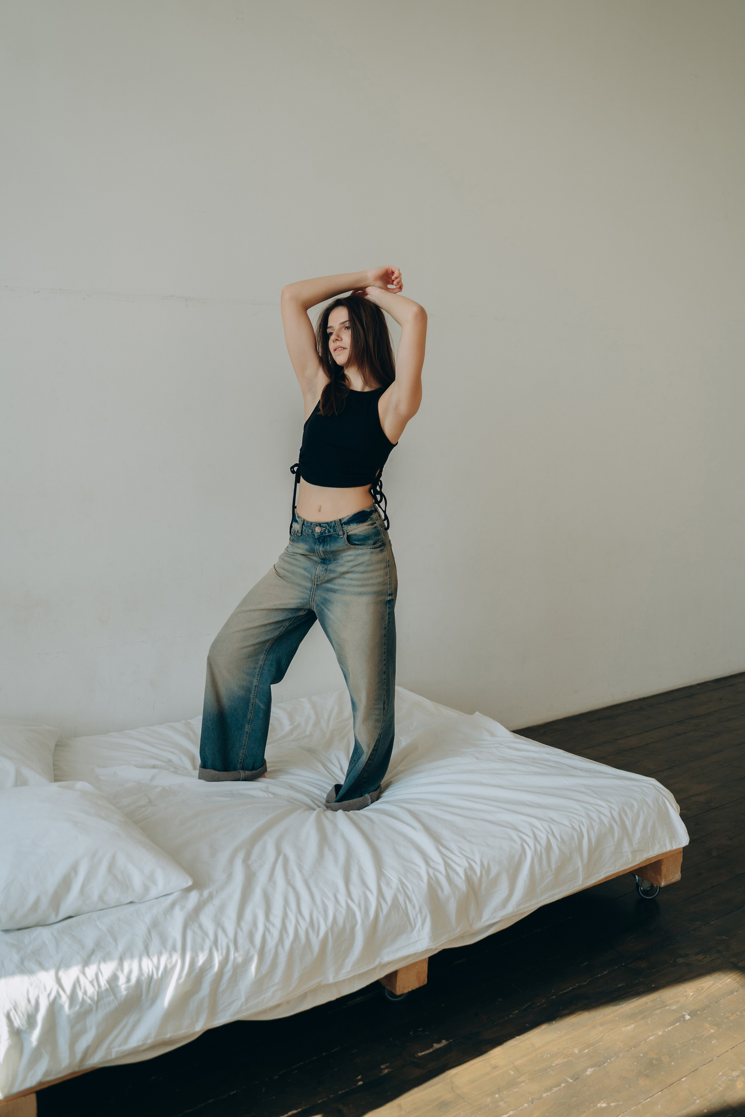 Настя. Модельные тесты. Фотограф Москва Виктория-Антуанетта