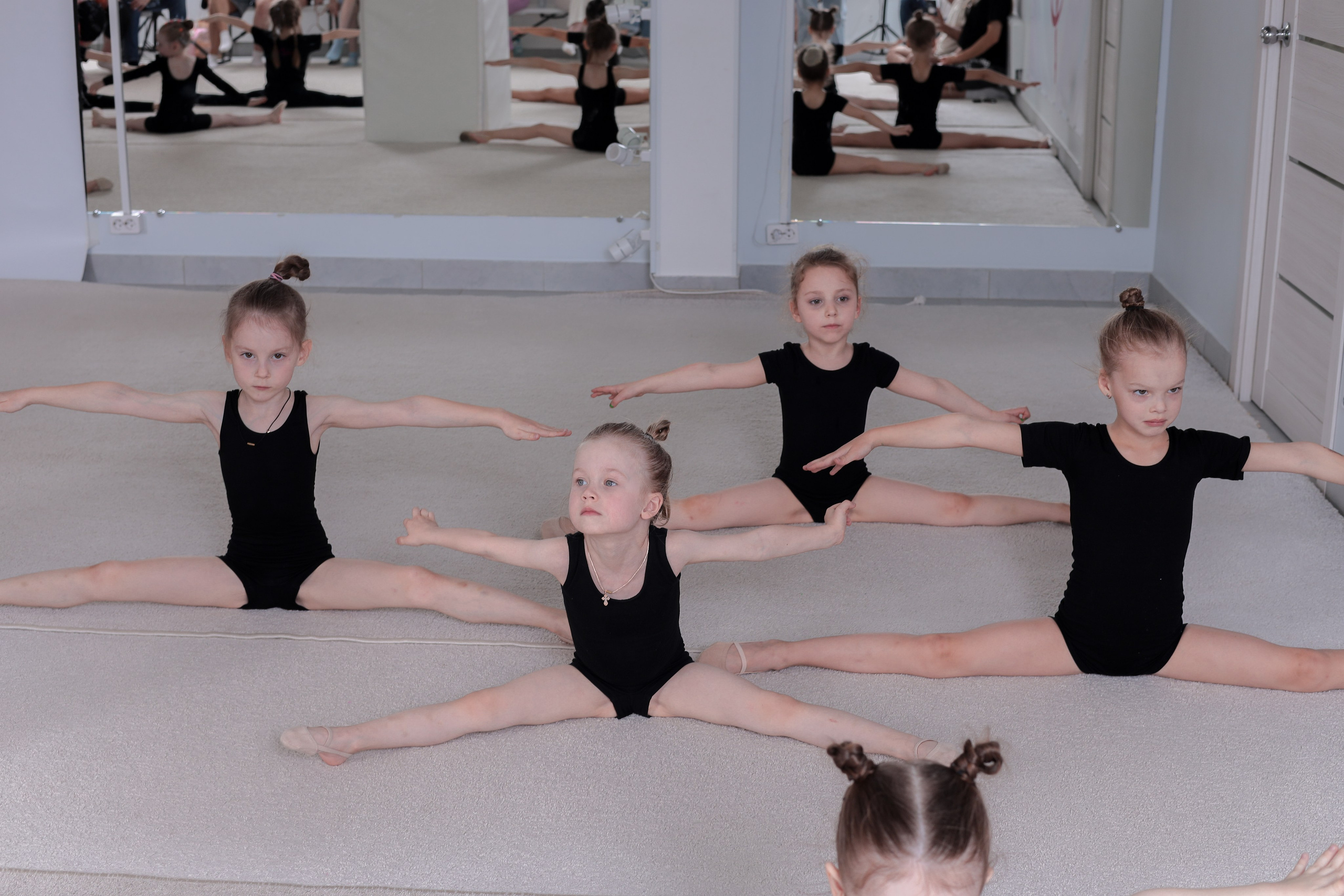 Открытый урок гимнастика. Фотограф Надршина Лилия