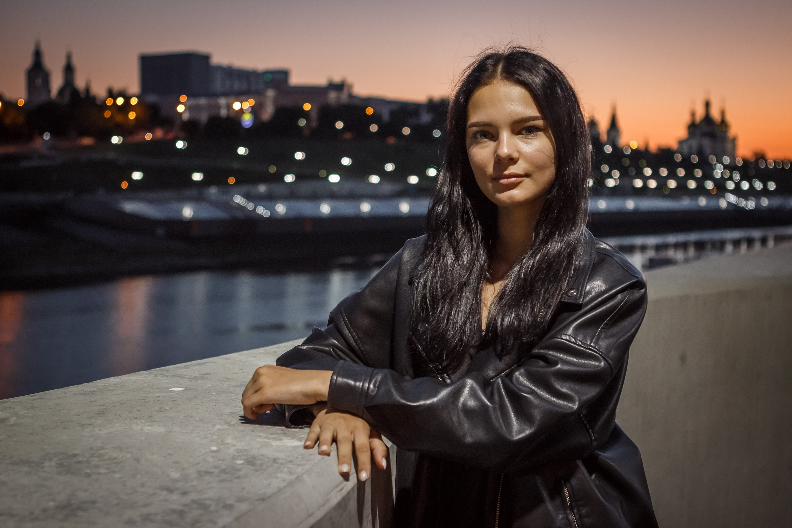 Вечер в Тюмени. Фотограф Губкинского