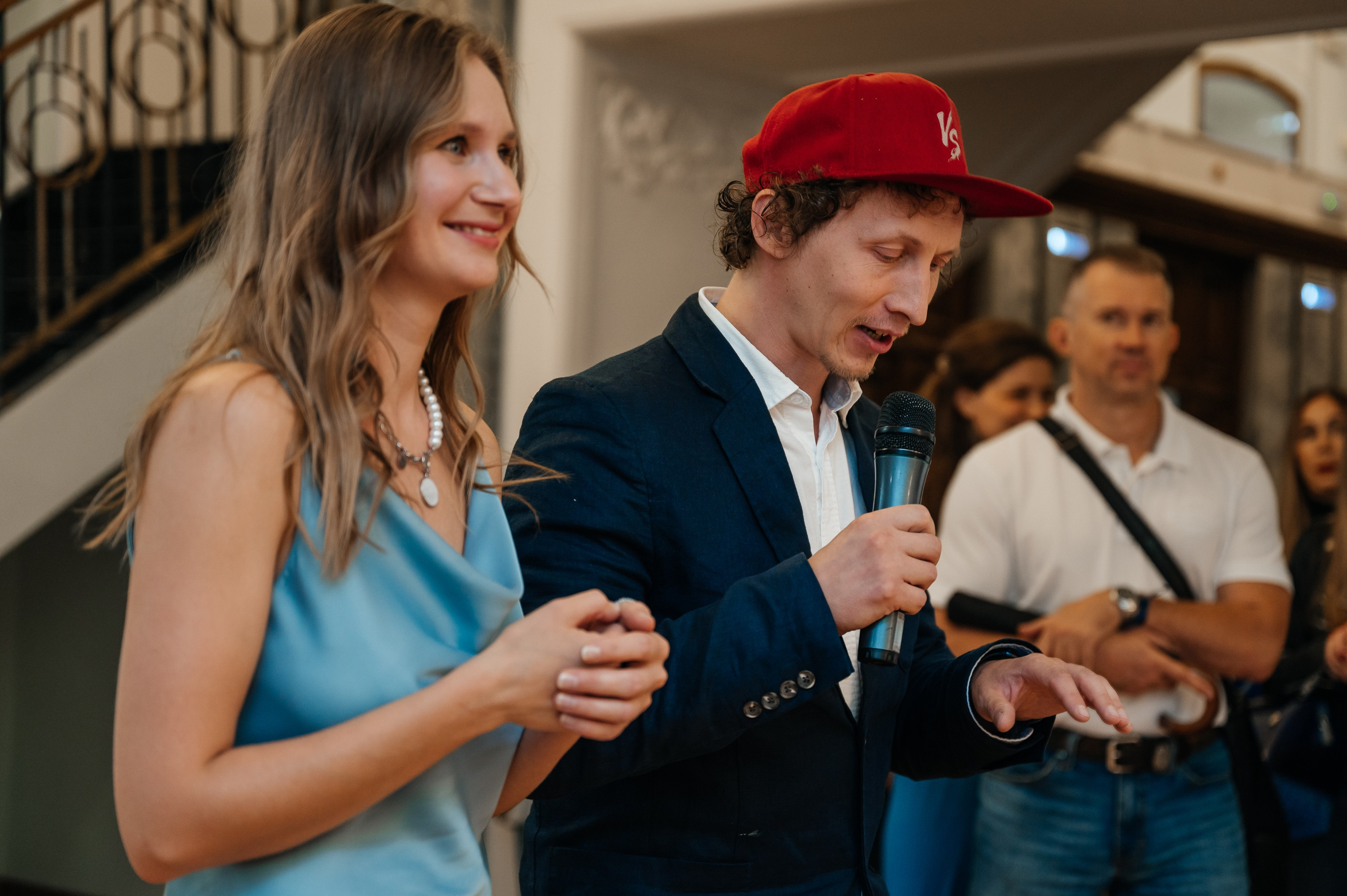 Открытие выставки Кати Васильевой в Молодежном театре. Wedding and family photographer USA