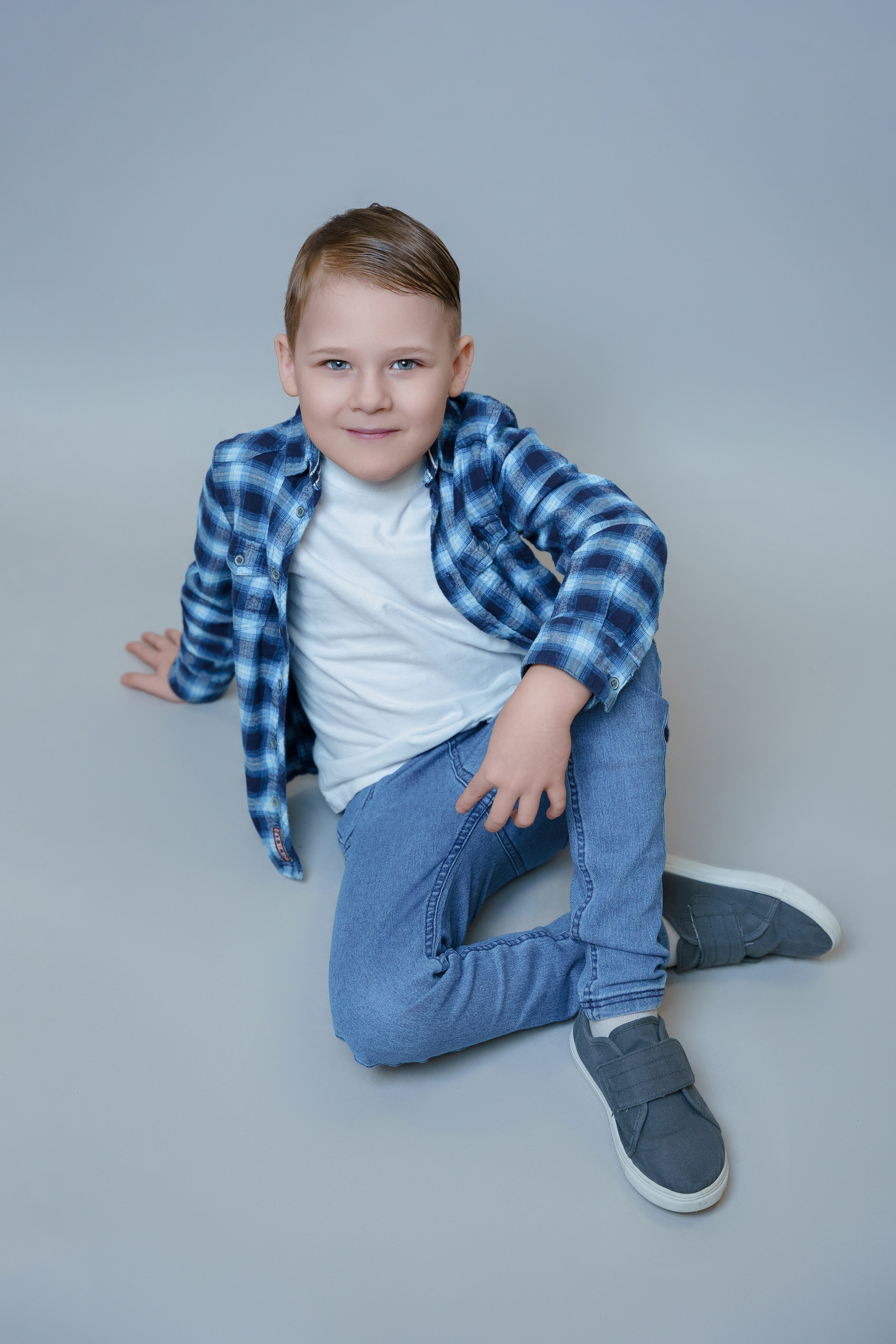 Студийная съемка в саду