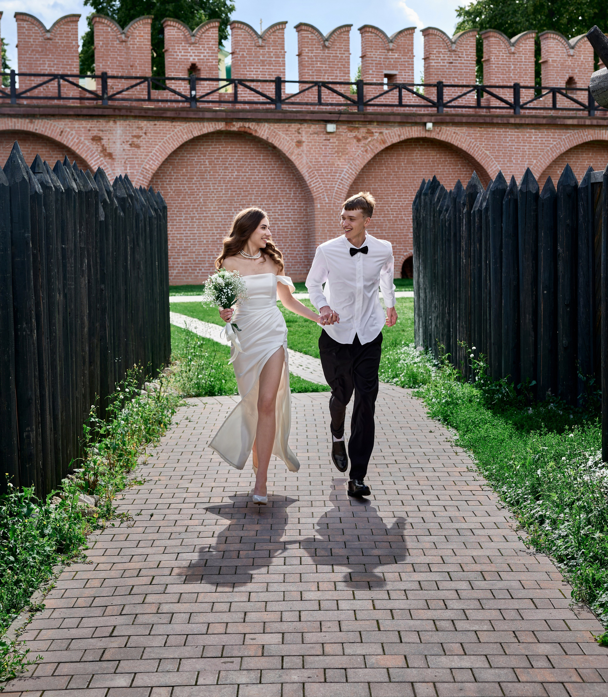Свадебная прогулка в Тульском кремле