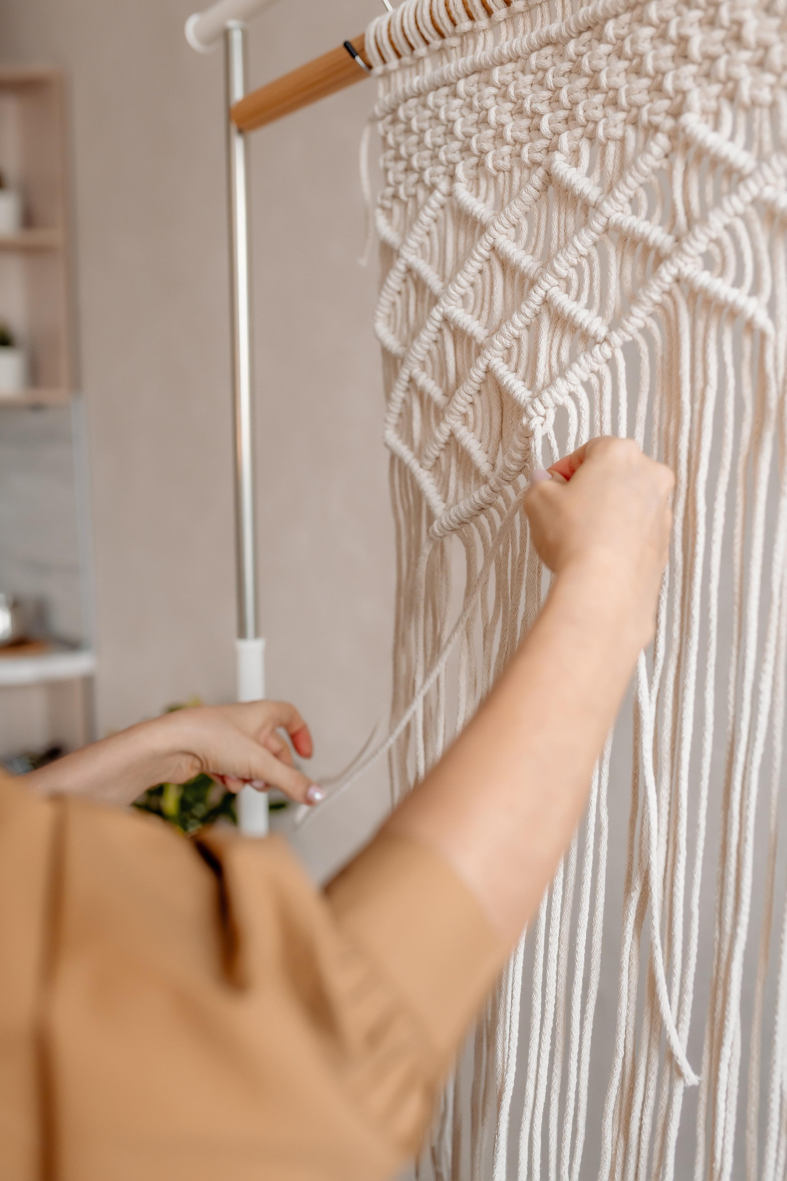 Мастер макраме. Фотограф Мария Стрелкова