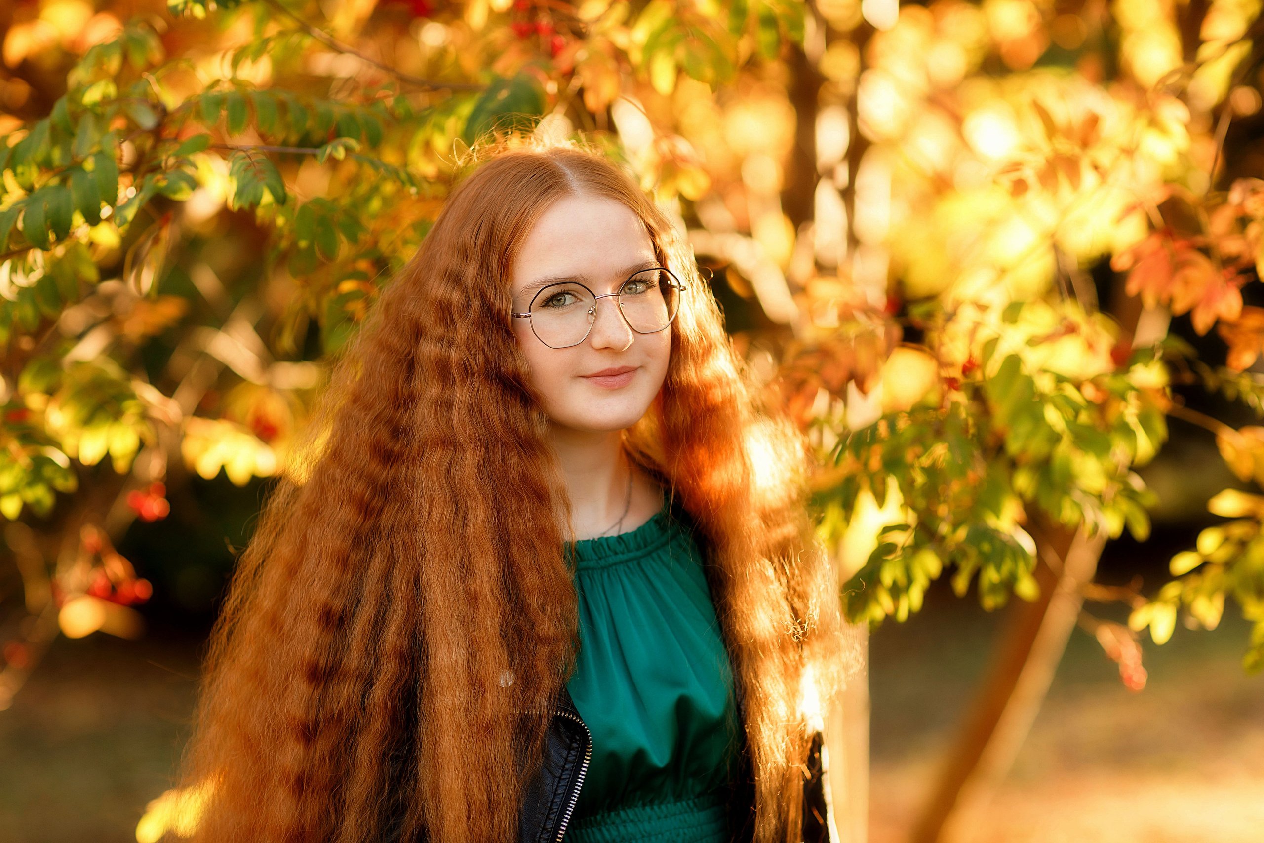 Осенняя фотосессия с Аней. Портретный и репортажный фотограф в Чебоксарах Андриян Чаркин