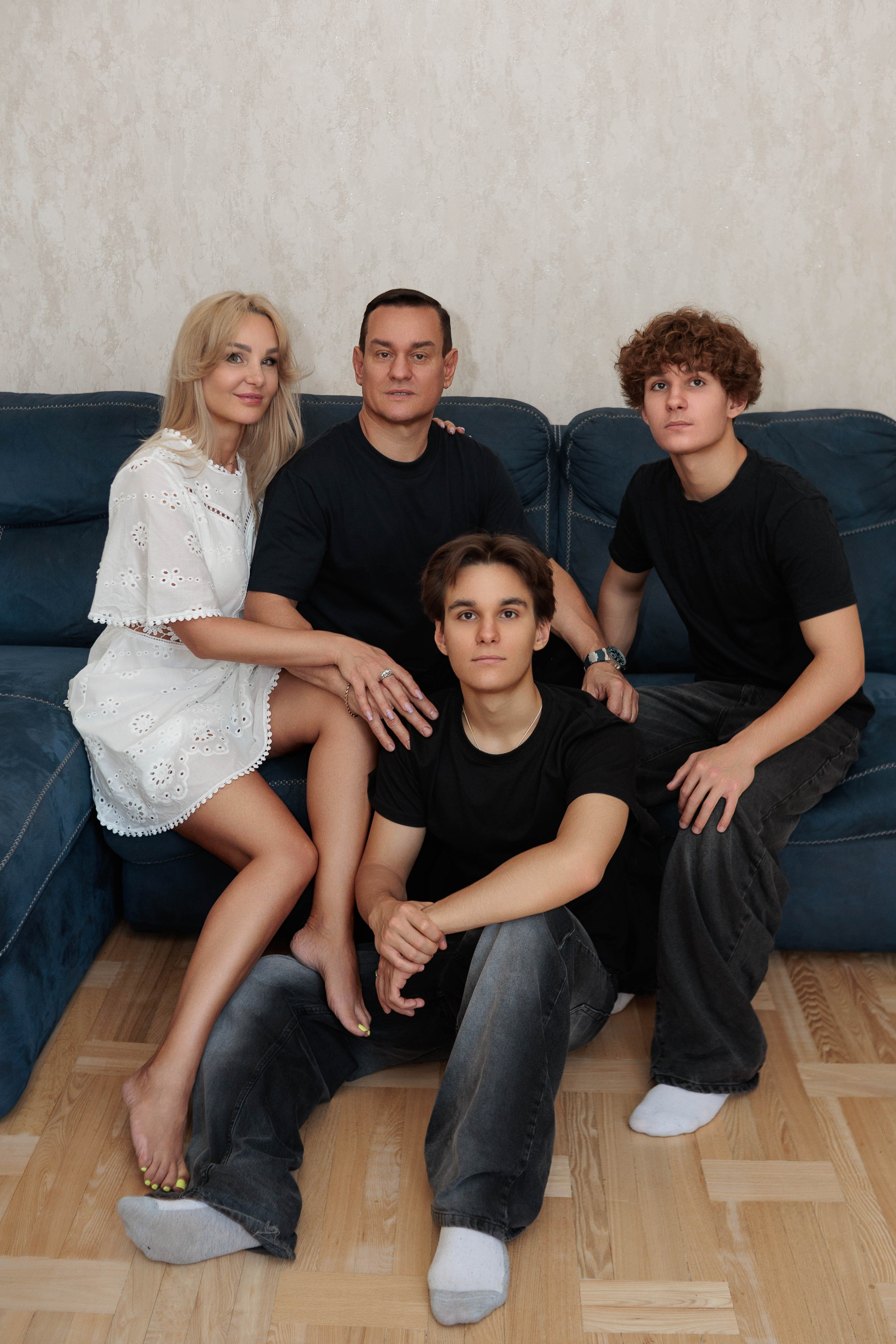 Инга, Илья и дети. Семейный фотограф Гульцовская Екатерина