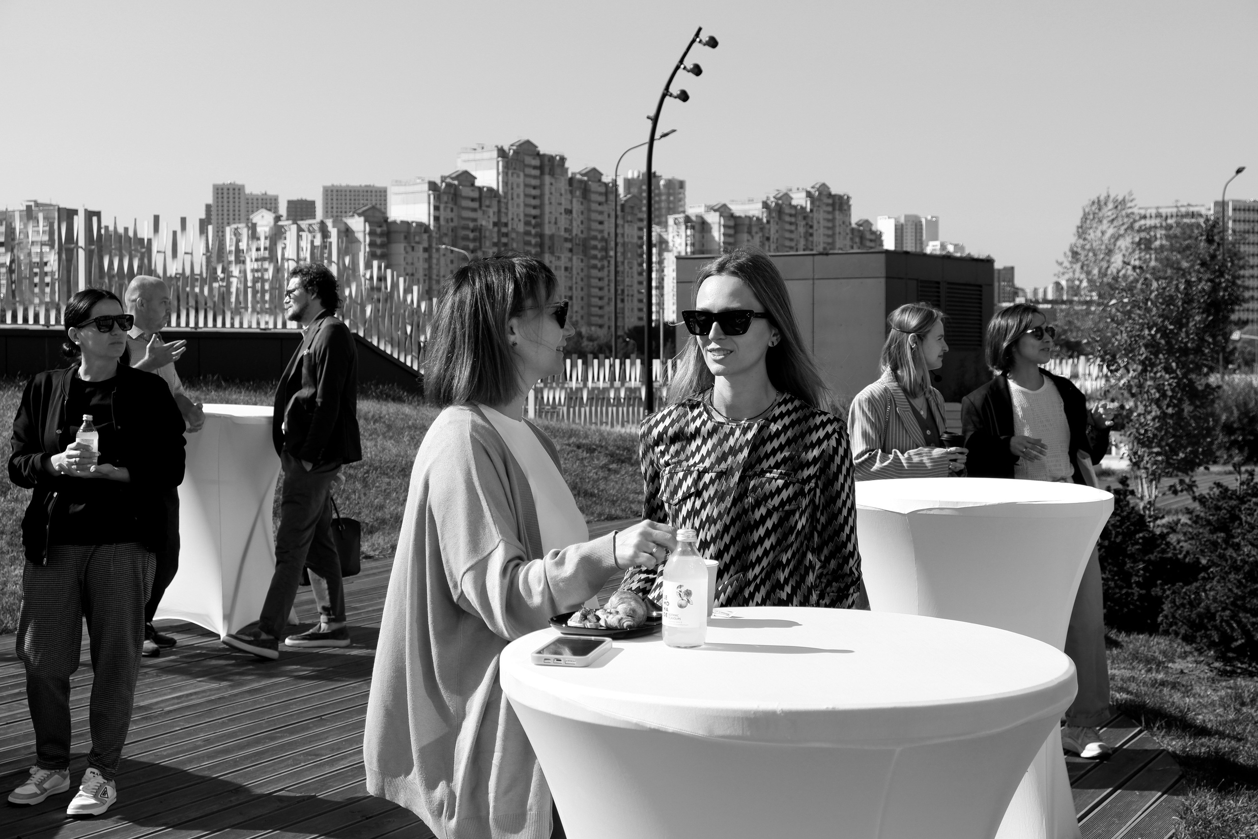 Пресс-тур благоустройства жилого комплекса Nagatino i-Land от Бюро А4. Михаил Мулач | Архитектурный фотограф