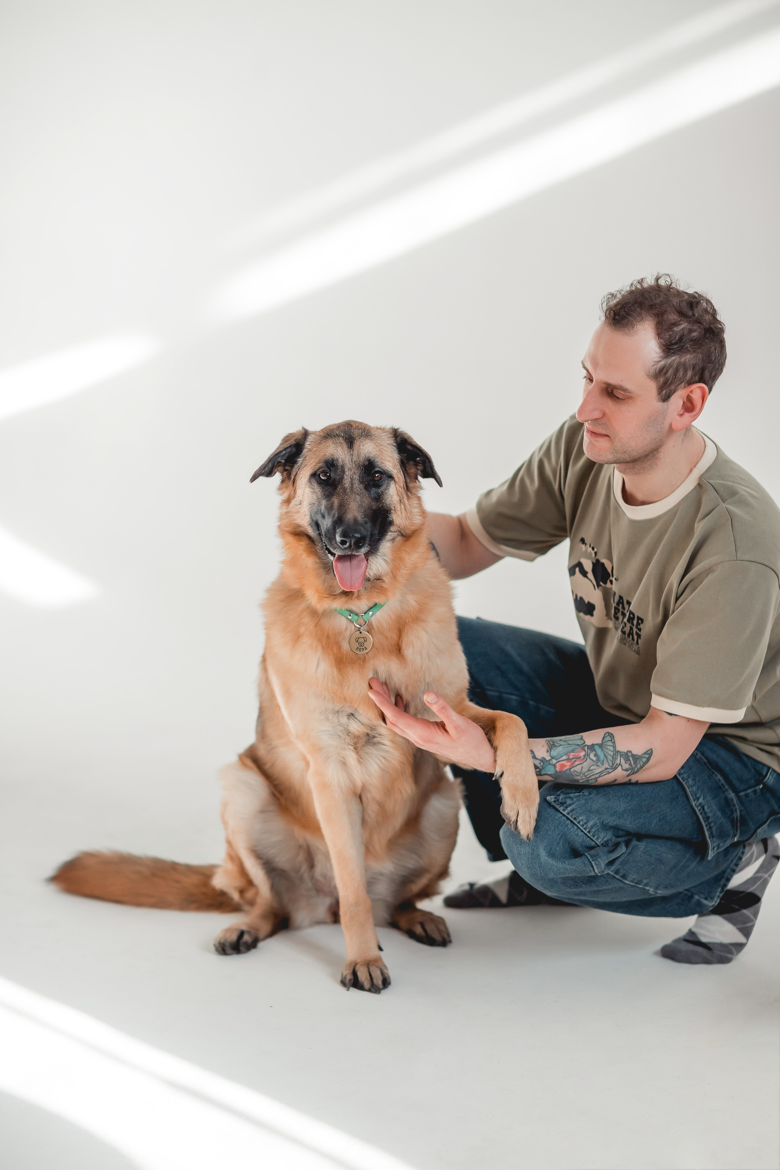 Игорь и Лора. Семейный фотограф анималист Мария Крючкова