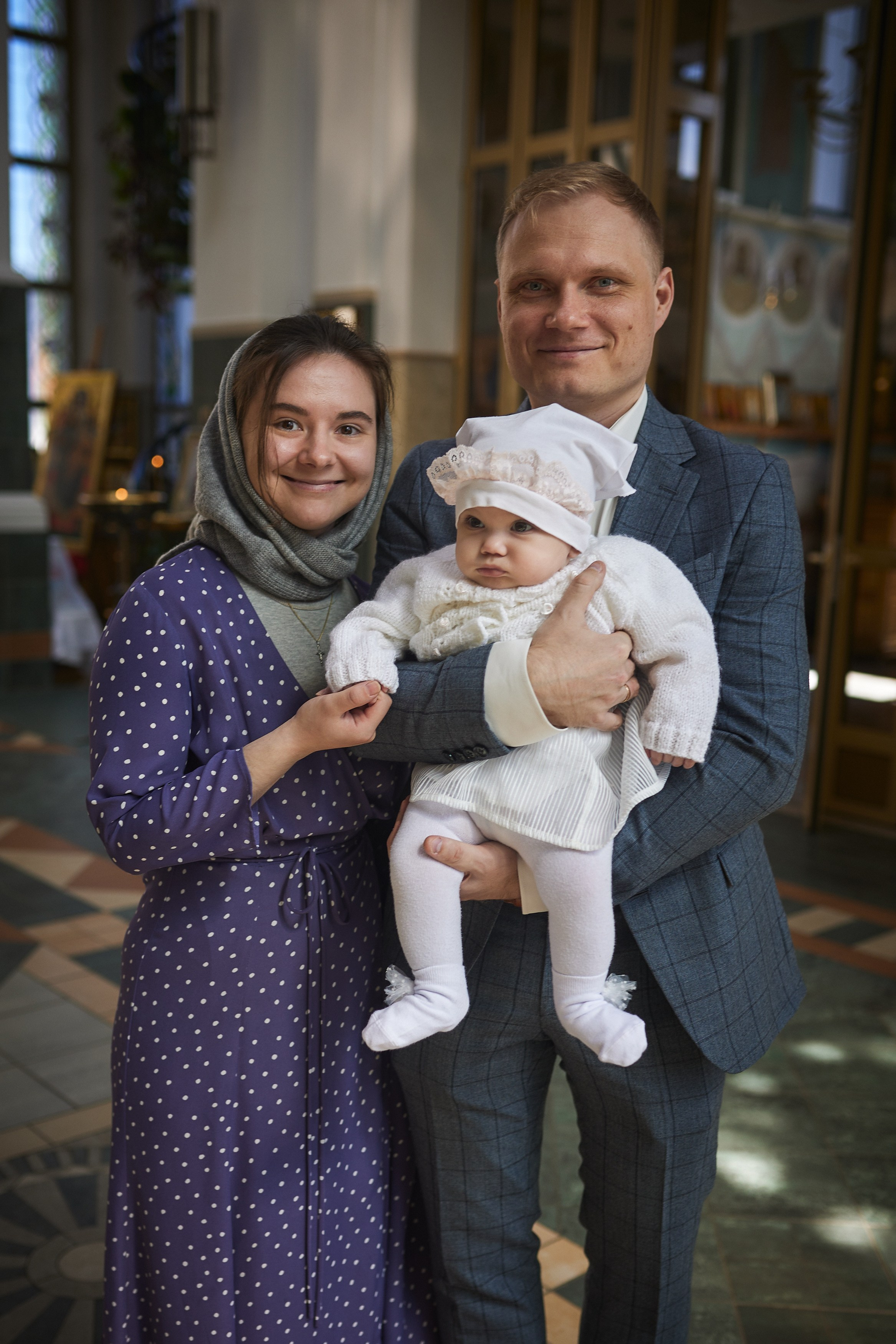 Фотосессия таинства крещения в Минске