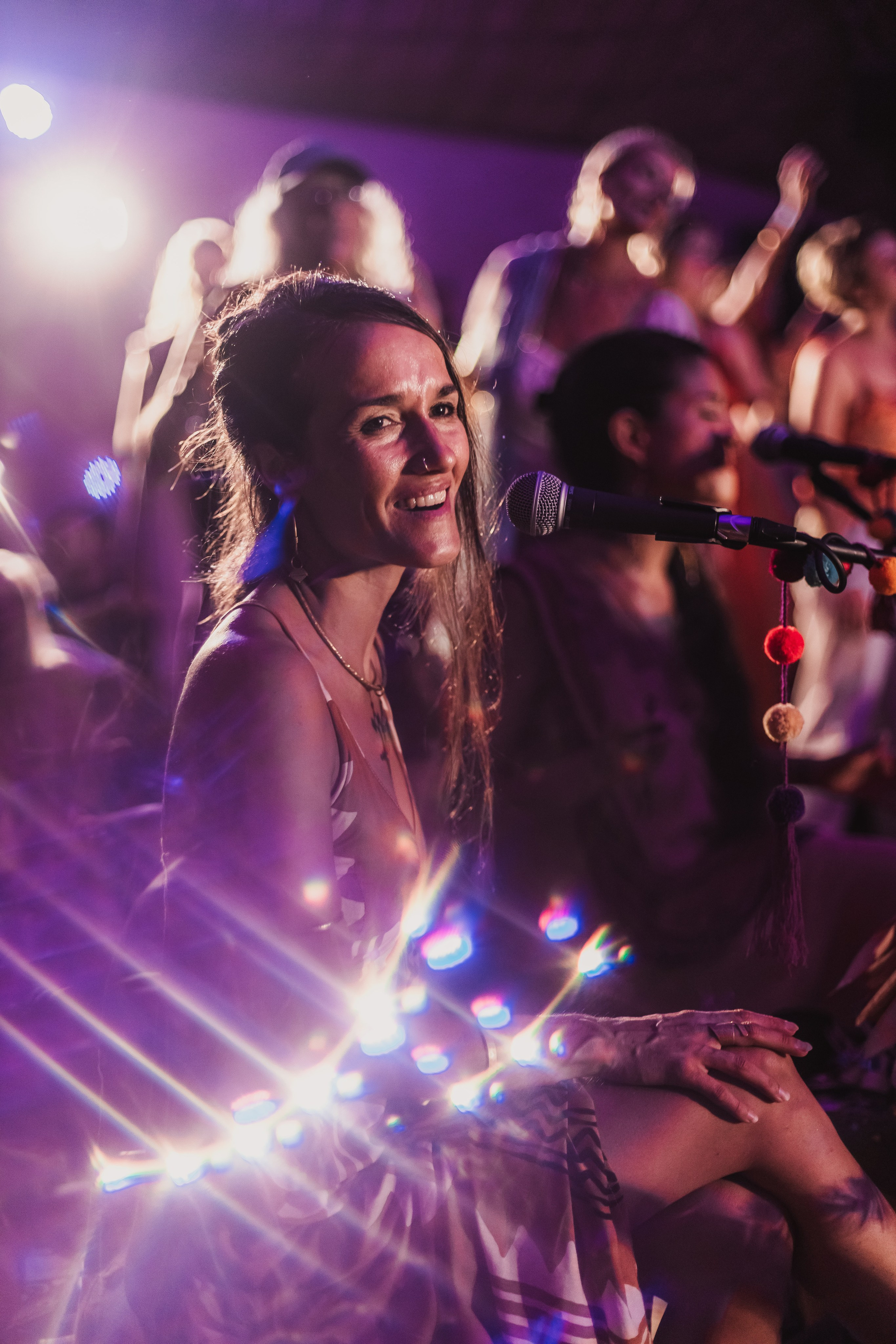 Hanuman Project kirtan at Alchemy april. Mariam Bagdasaryan