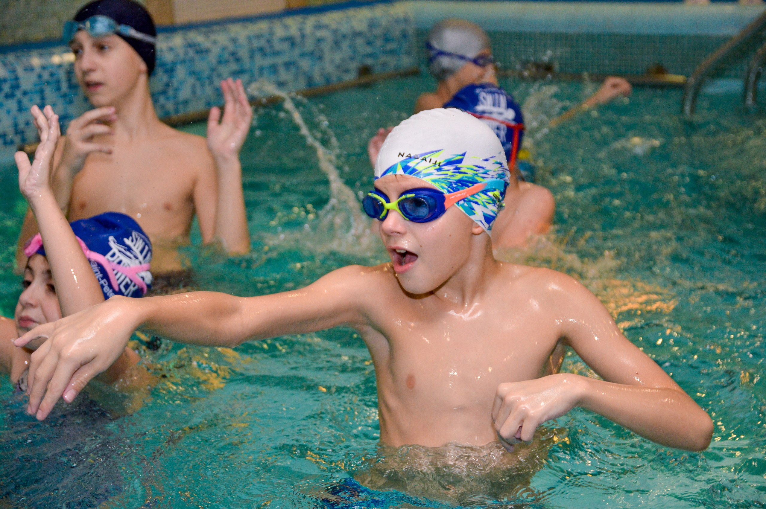 Плавание. Питерский фотограф