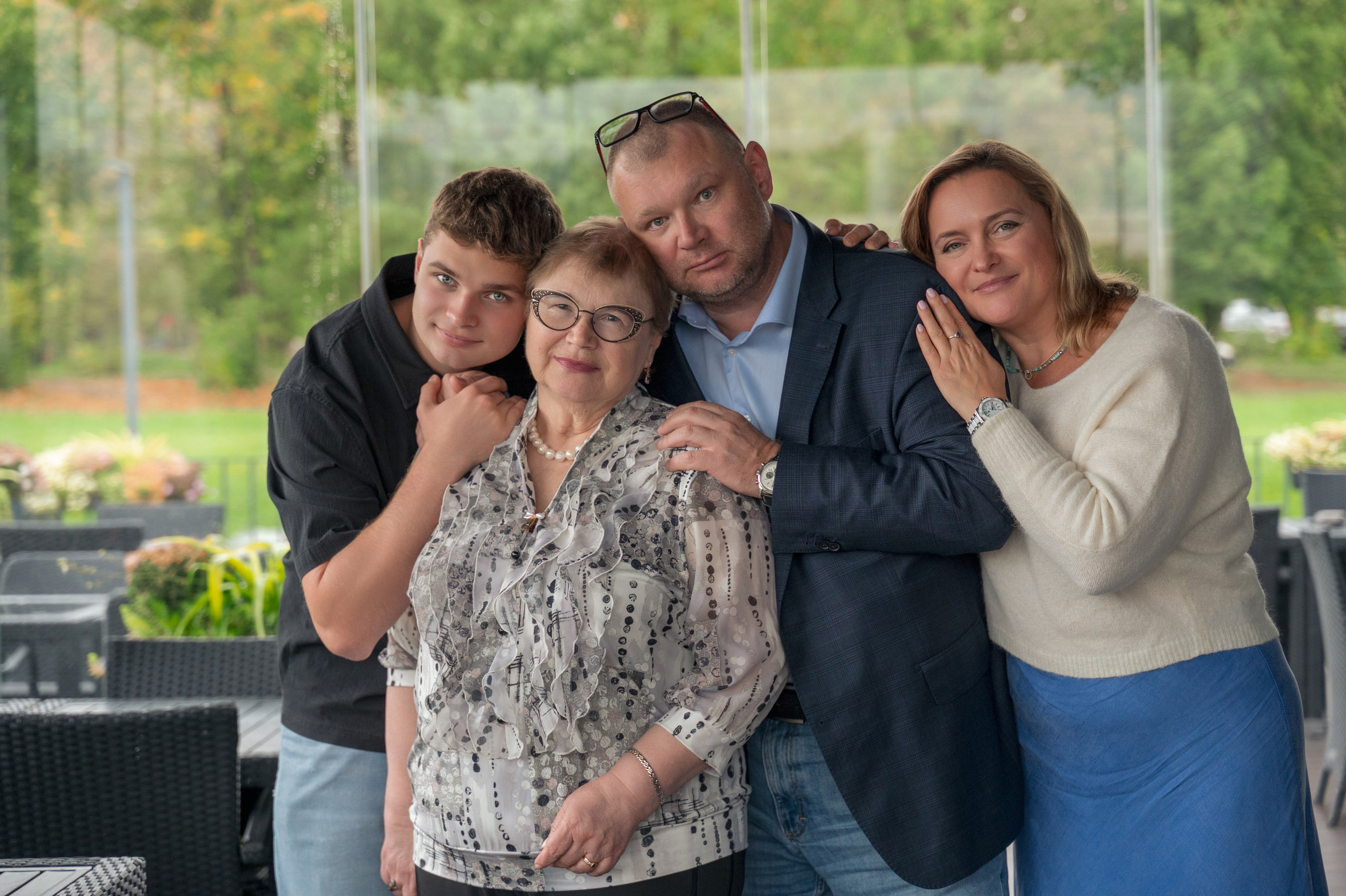 Большая семейная встреча. Школьный фотограф в Москве