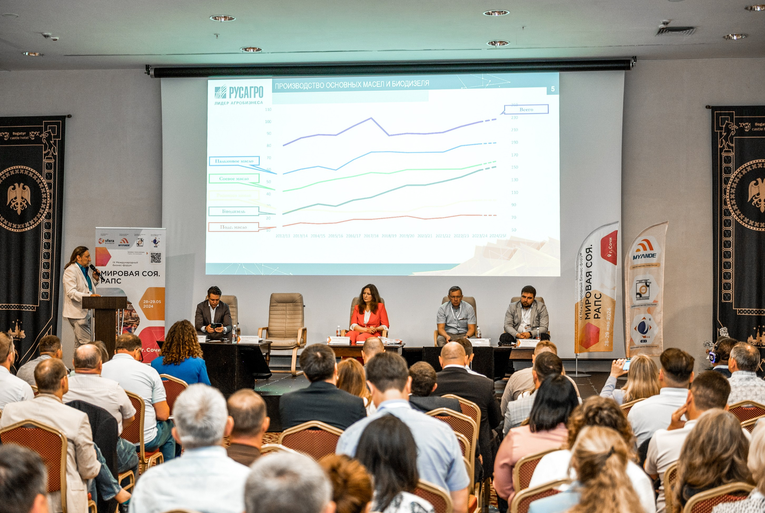 Международный бизнес-форум «Мировая соя. Рапс». Свадебный и семейный фотограф София Невская