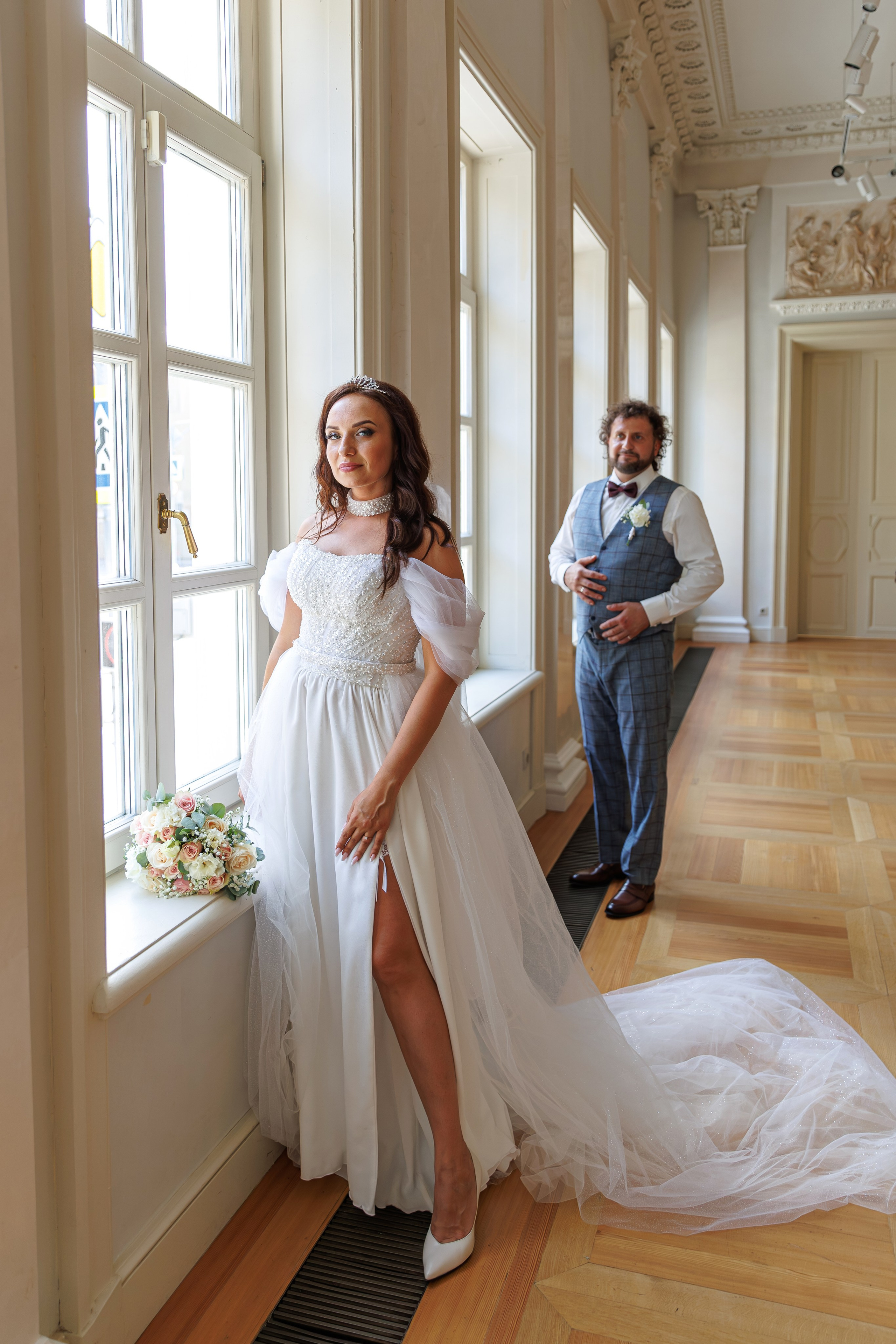 Регистрация брака в усадьбе Муравьевых-Апостолов. Свадебный фотограф Москва и МО Сергей Киржаев