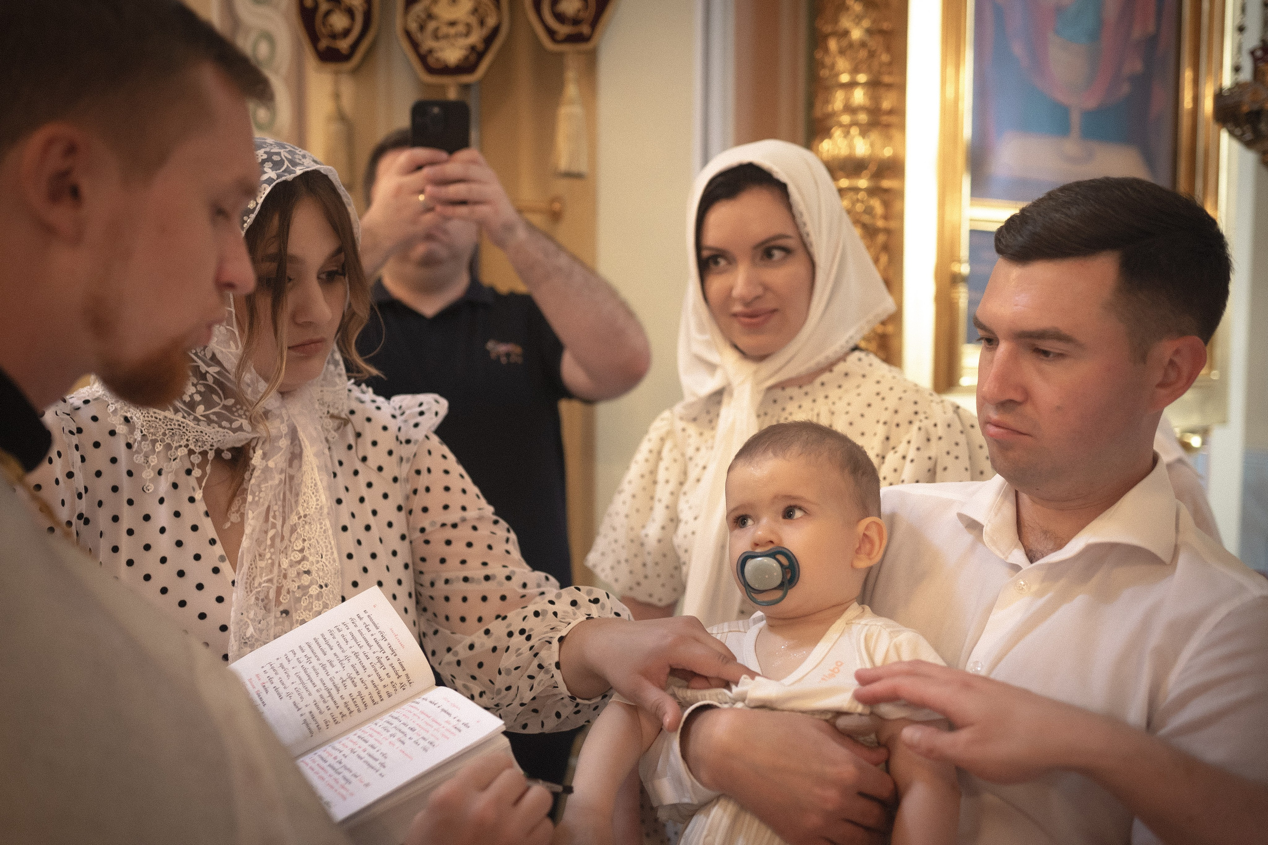 Крещение Максима. Свадебный, семейный, контент и портрет фотограф в Ростове-на-Дону Наталь