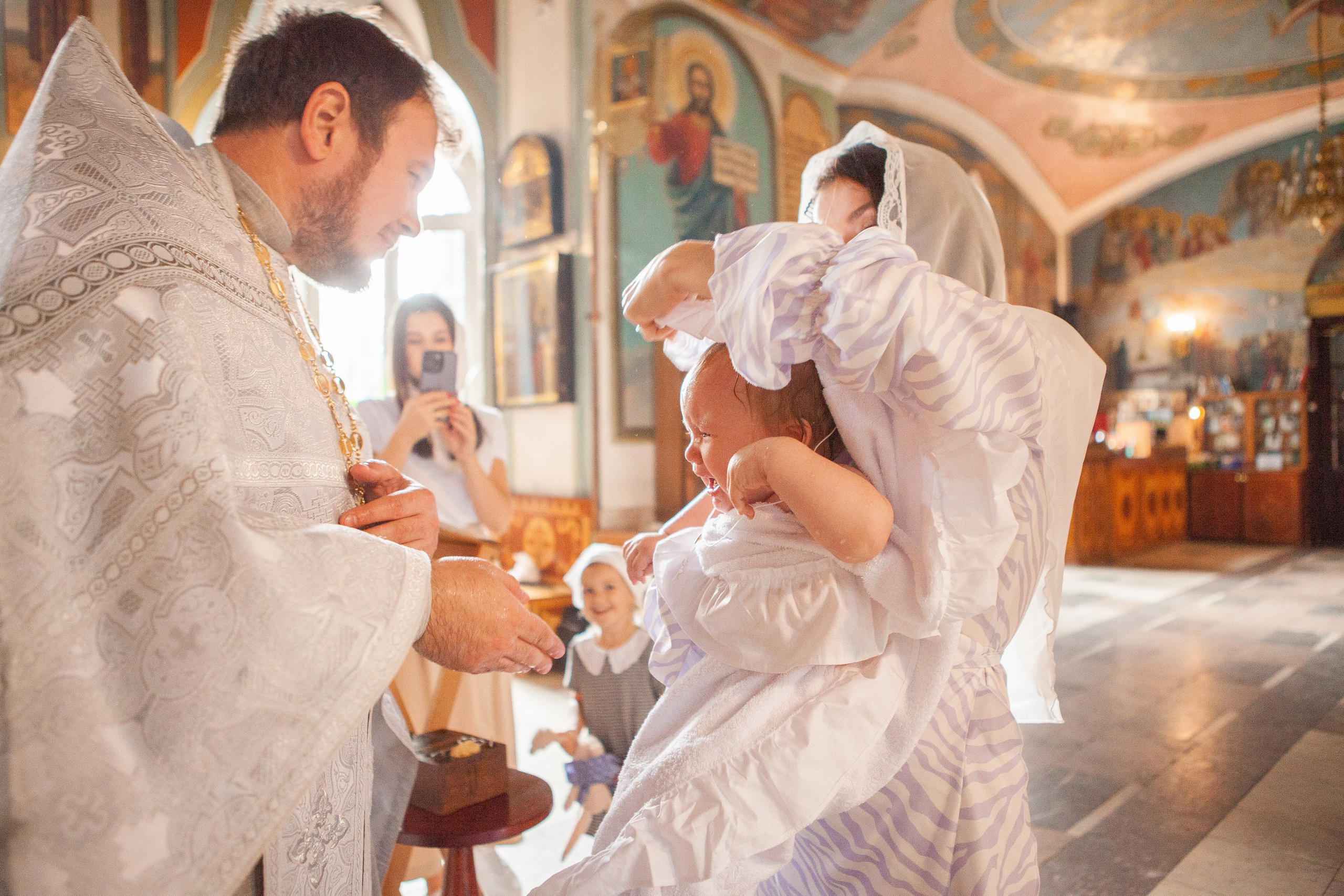 Крещение Дарьи. Фотограф Ольга Ефремова