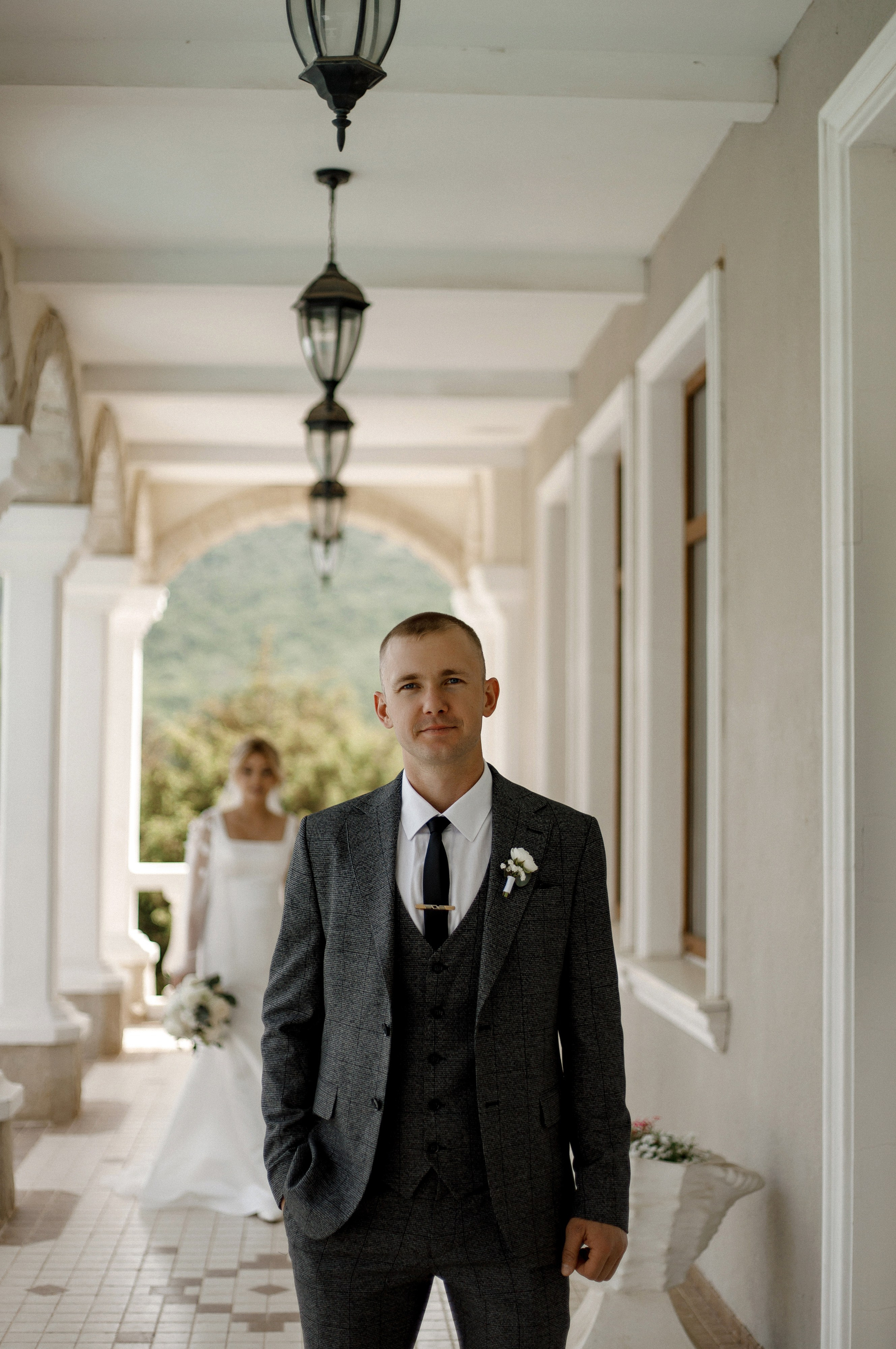 Денис и Алина. Белый замок. Фотограф Анна Лейман. Севастополь