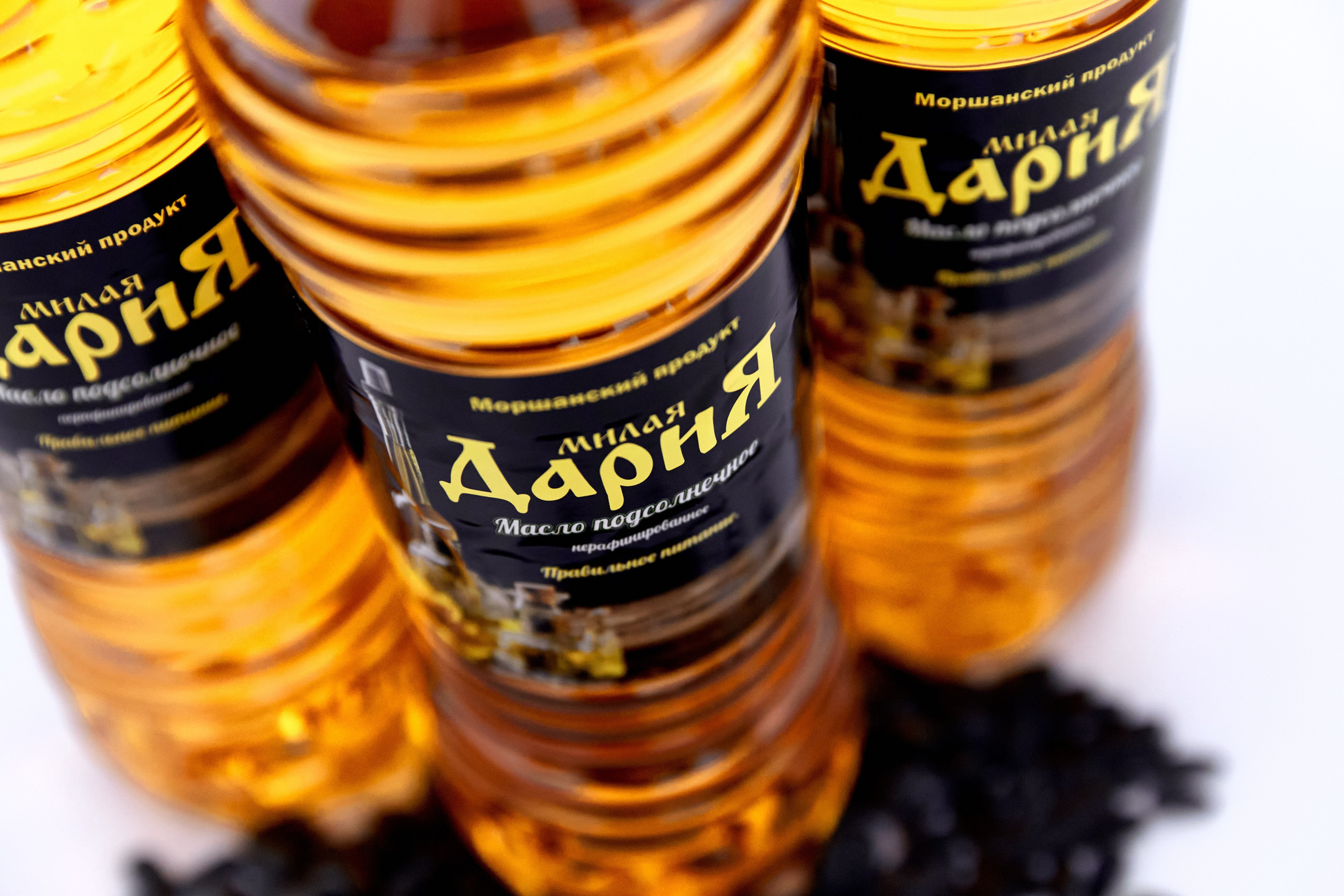 Подсолнечное масло. Фотограф Александр Казин