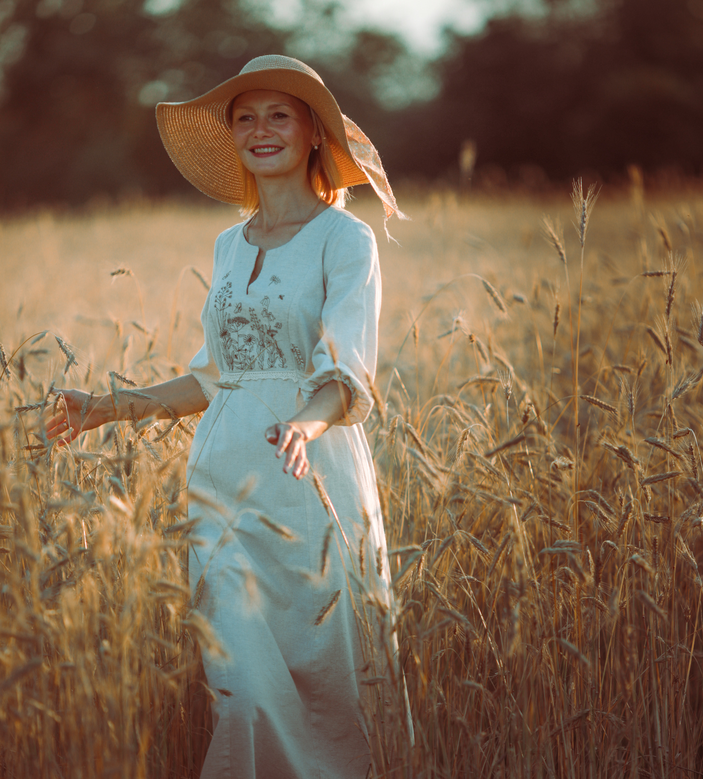 Фотосессия во ржи в Петрозаводске. Фотограф Варвара Ермоленко