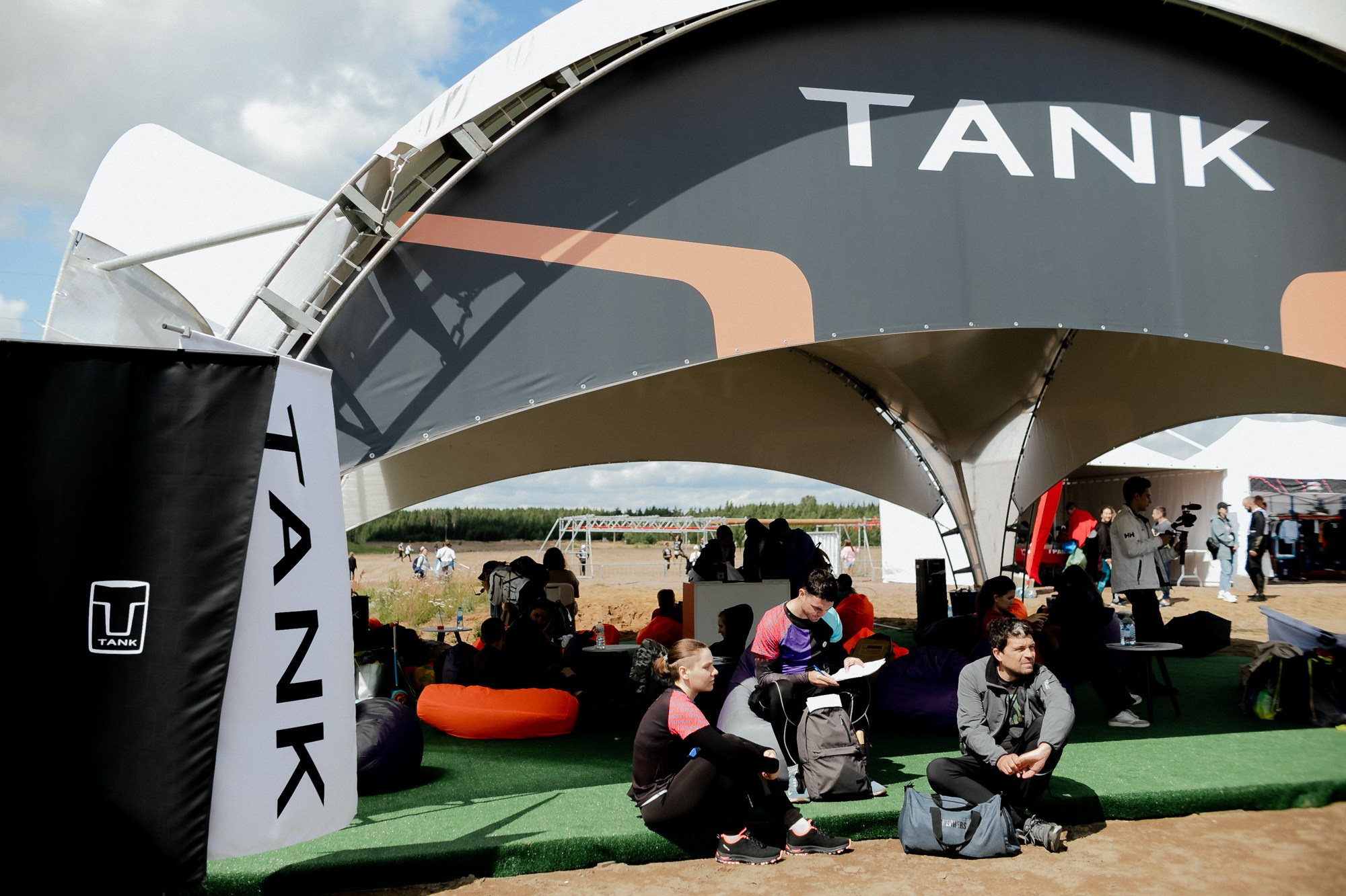 Тест-драйв TANK на Гонке Героев. Night2Day Санкт-Петербург